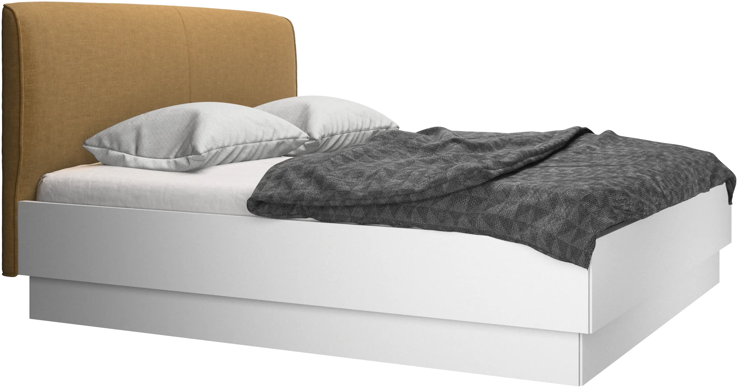 Houston, cama tapizada con almacenamiento