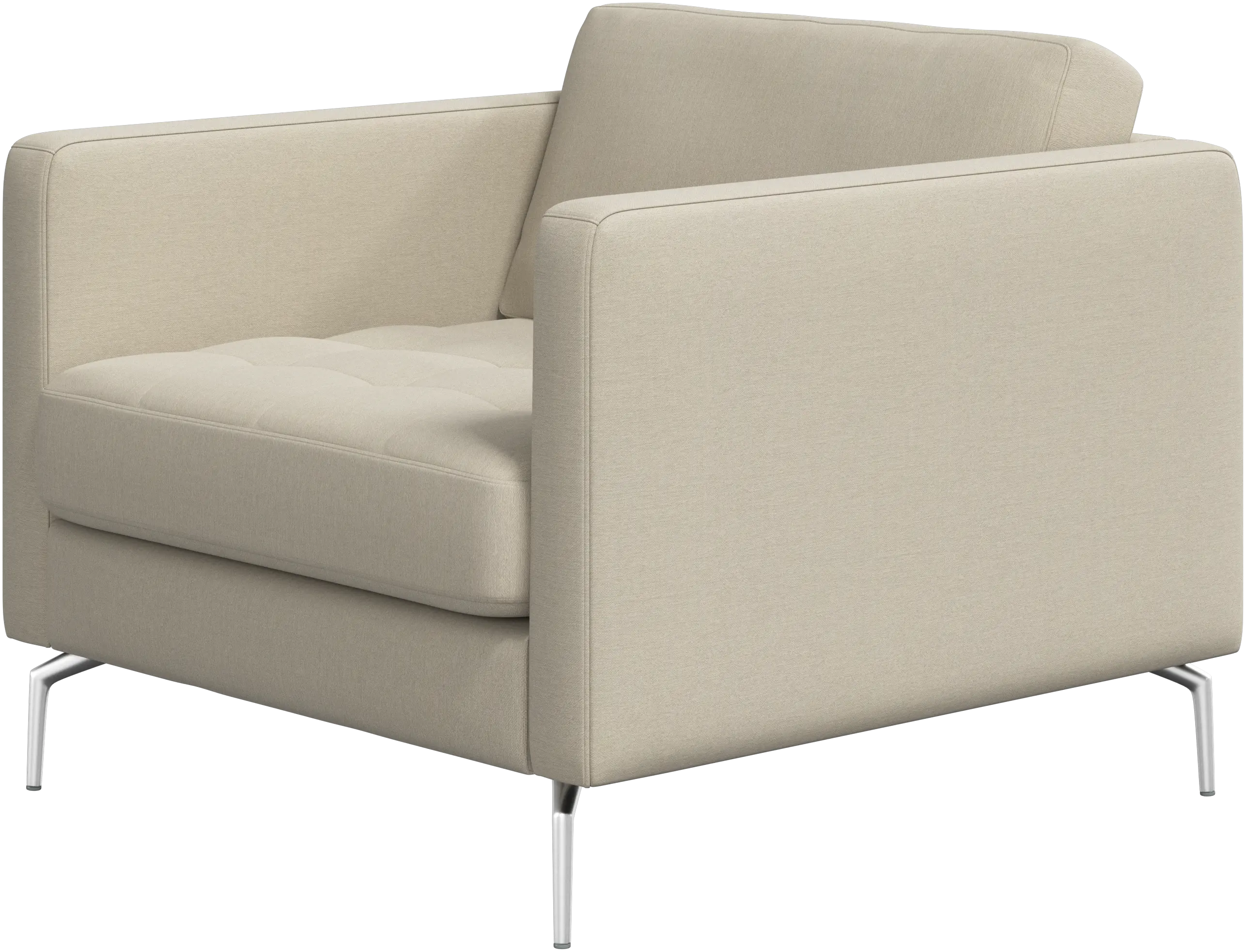 Osaka chair, tufted seat