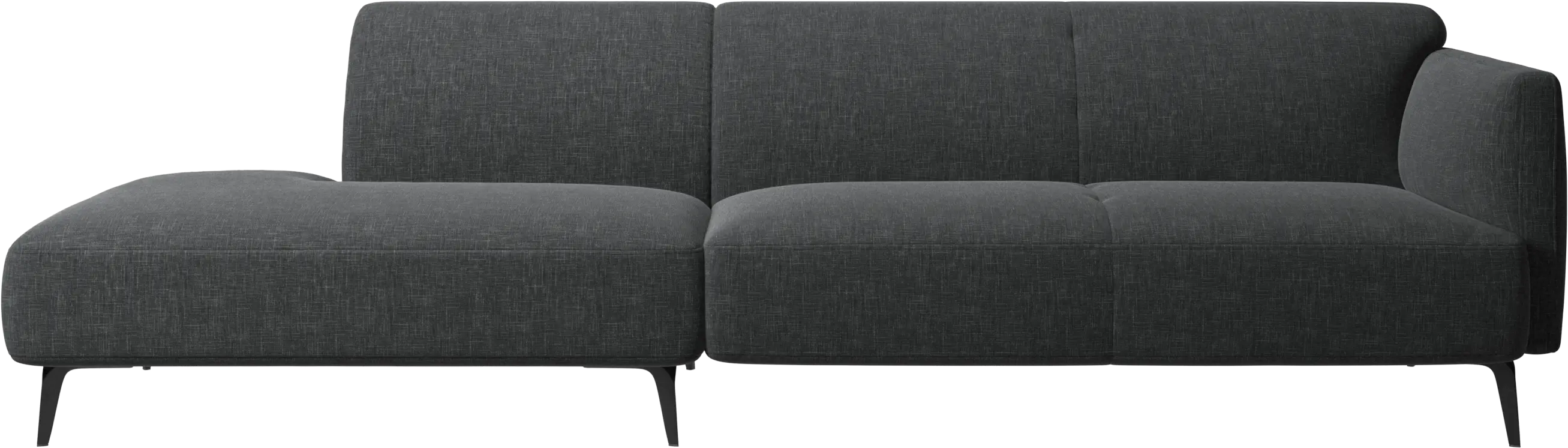 Modena sofa with lounging unit