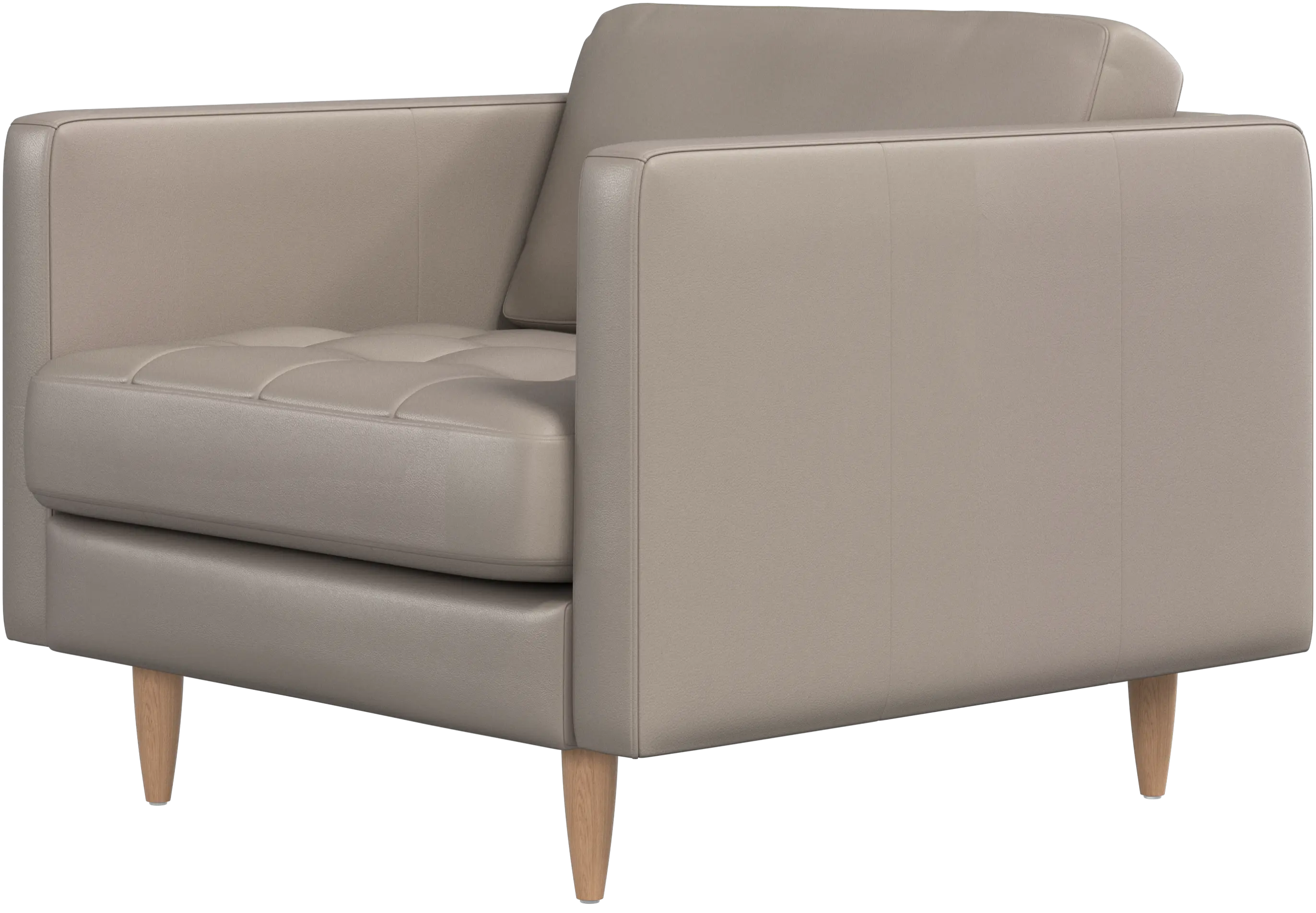 Osaka chair, tufted seat