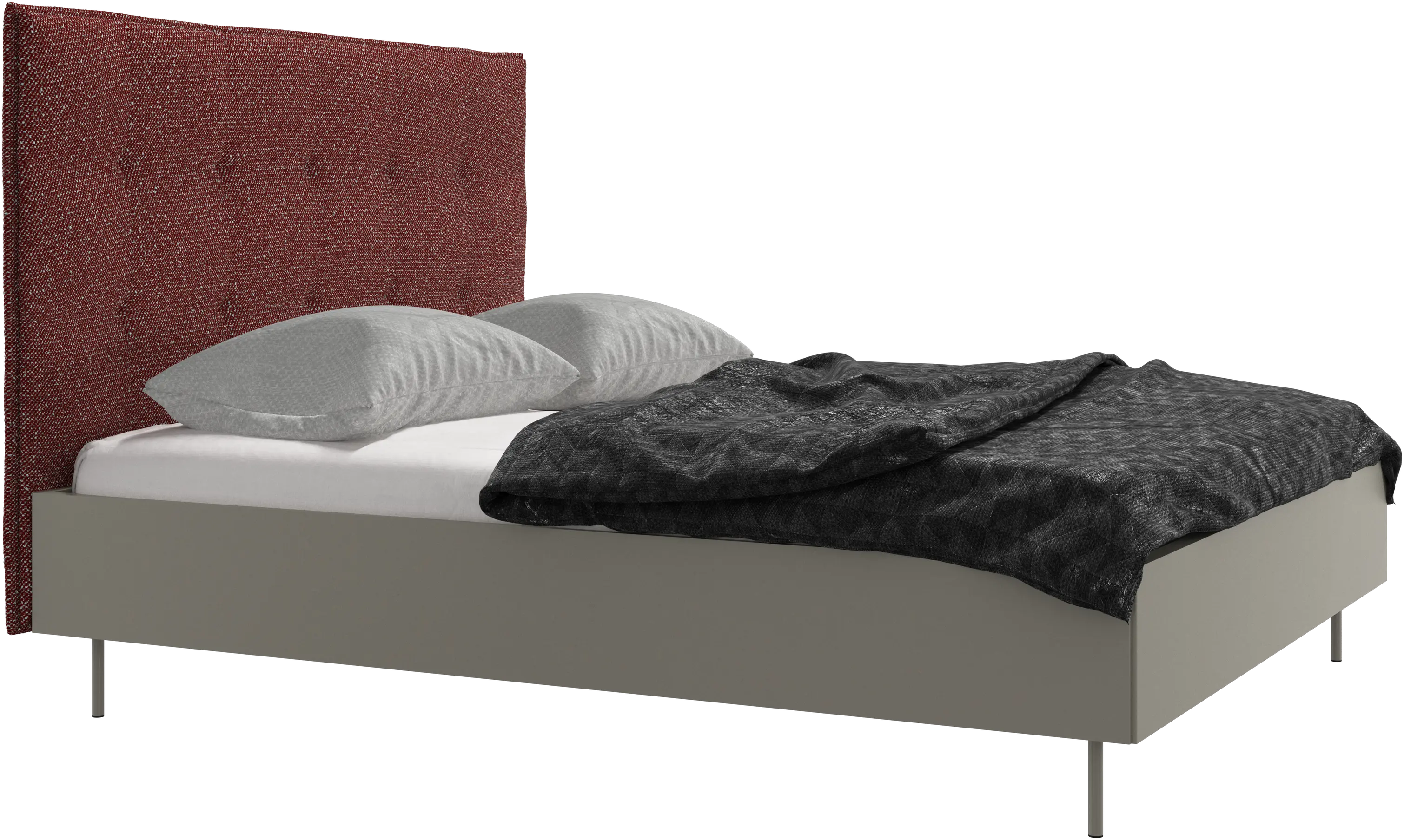 Lugano bed, excl. slats and mattress