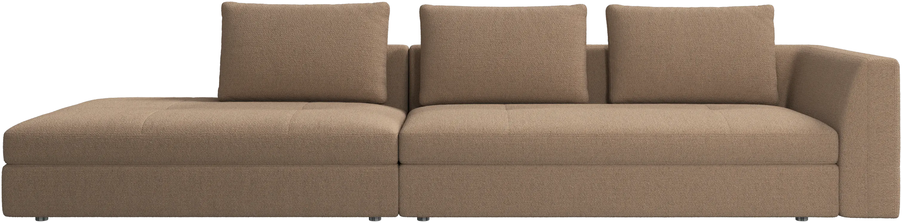 Bergamo sofa med loungemodul