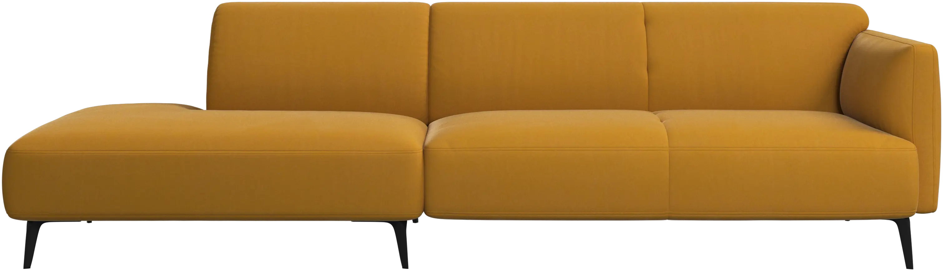 Modena sofa with lounging unit