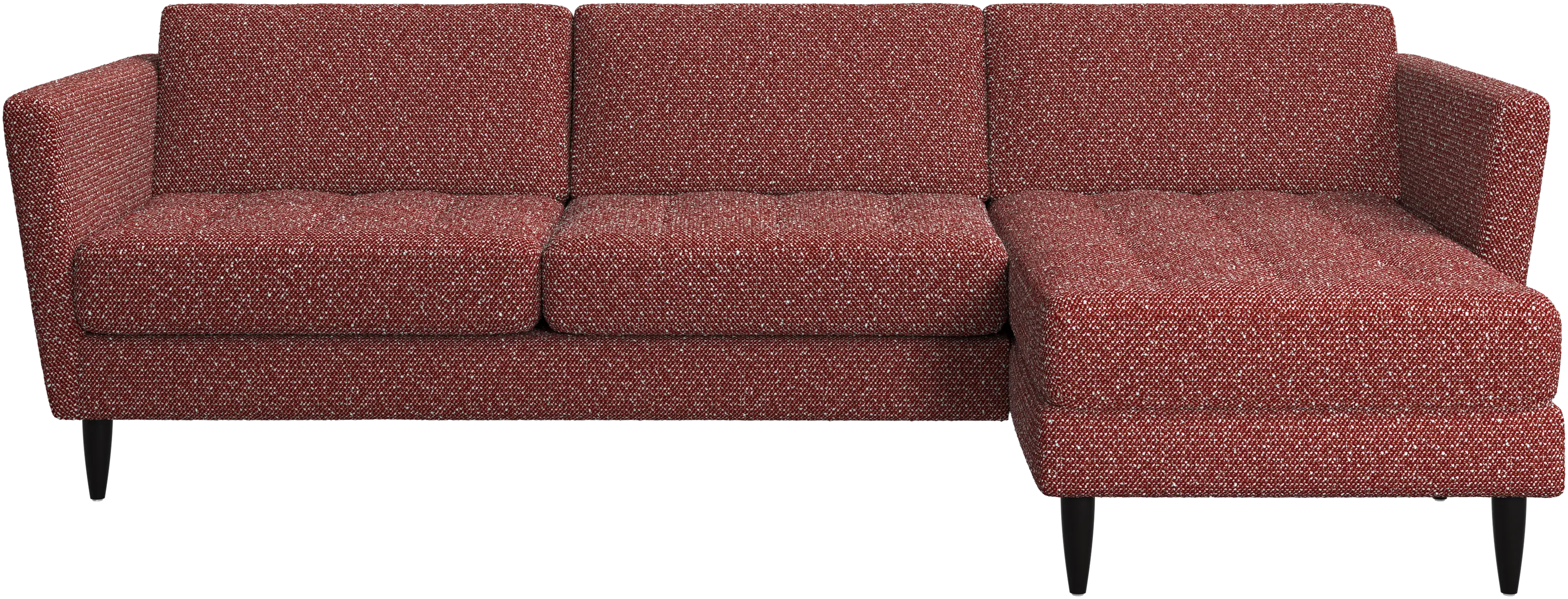 Osaka sofa with resting unit, tufted seat