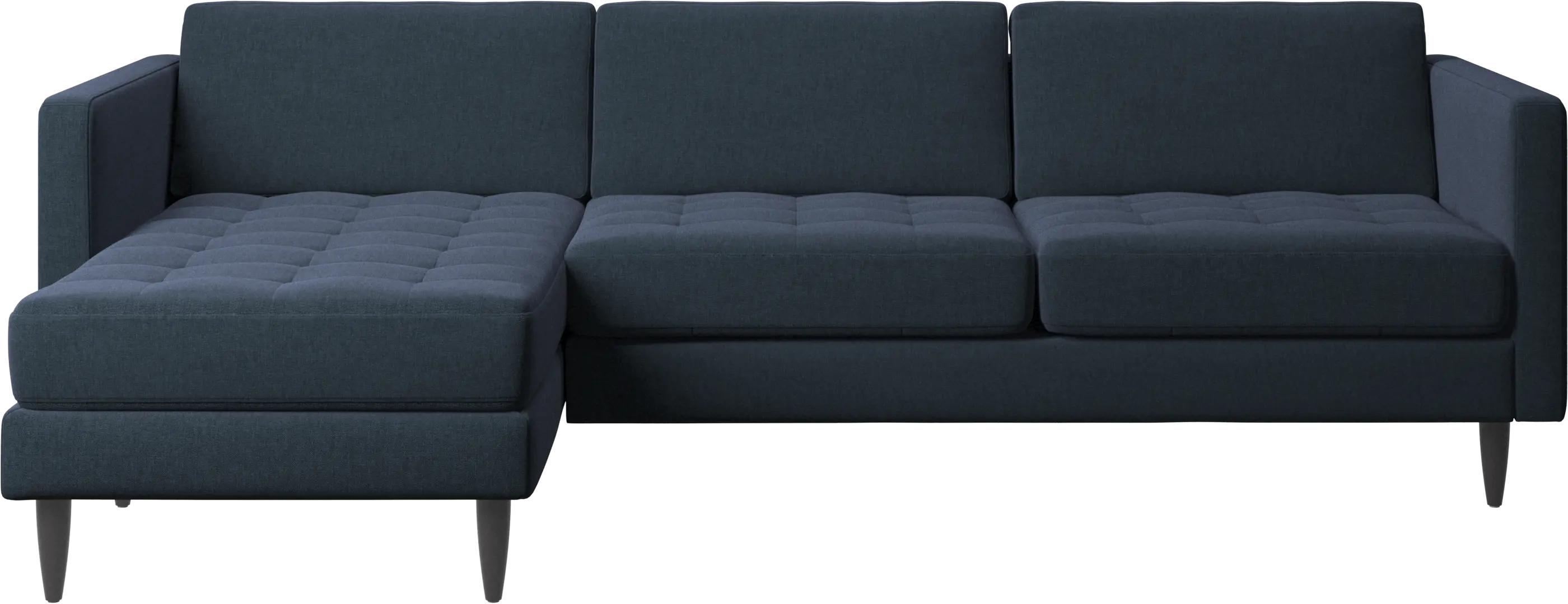 Osaka sofa with resting unit, tufted seat