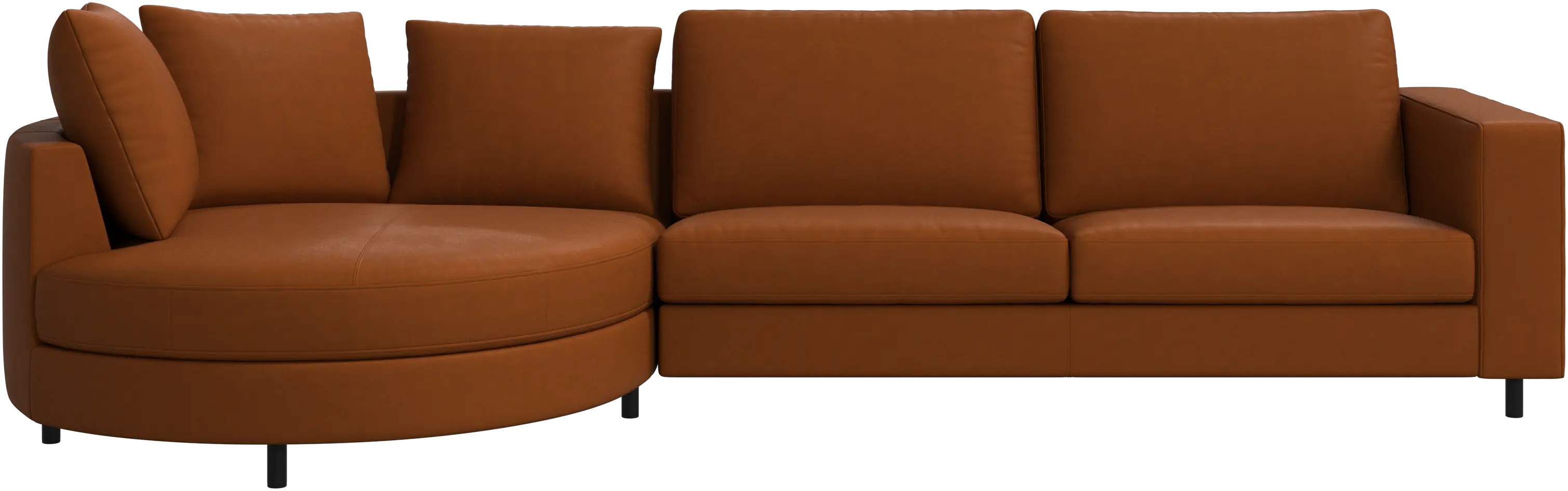 Sofá Indivi con módulo chaise-longue a la izquierda