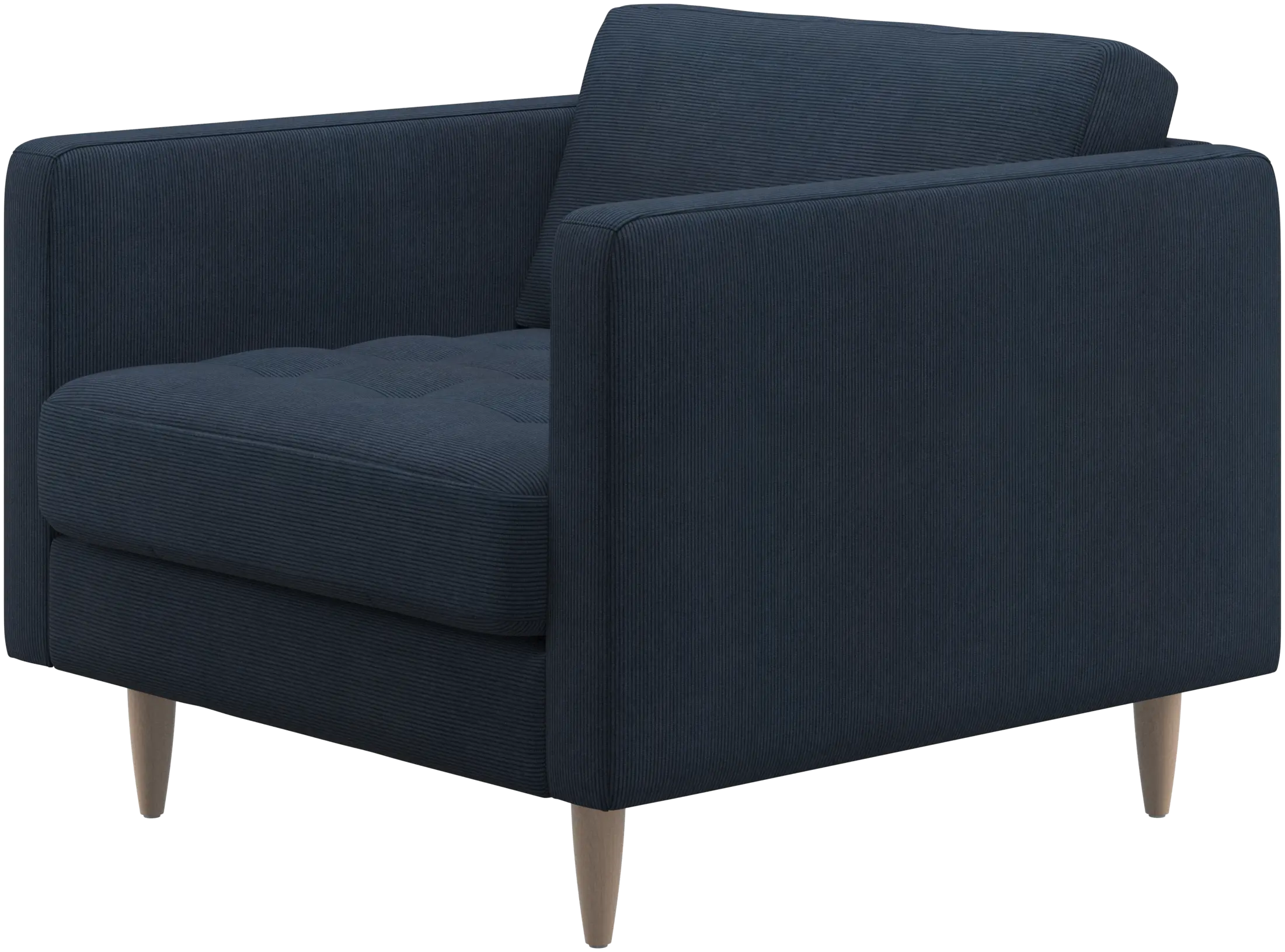 Osaka chair, tufted seat
