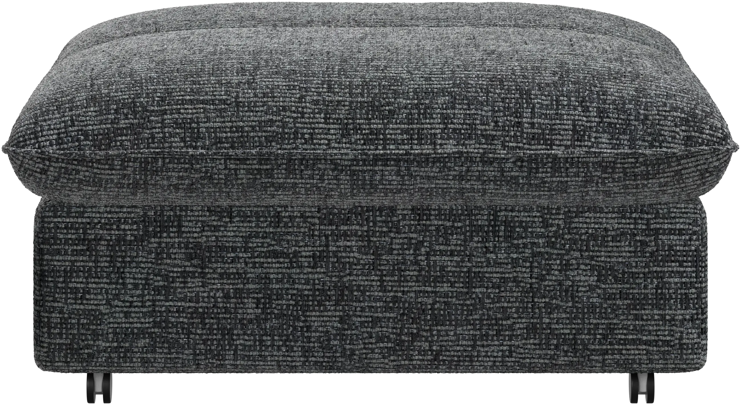 Southampton pouffe on wheels with storage