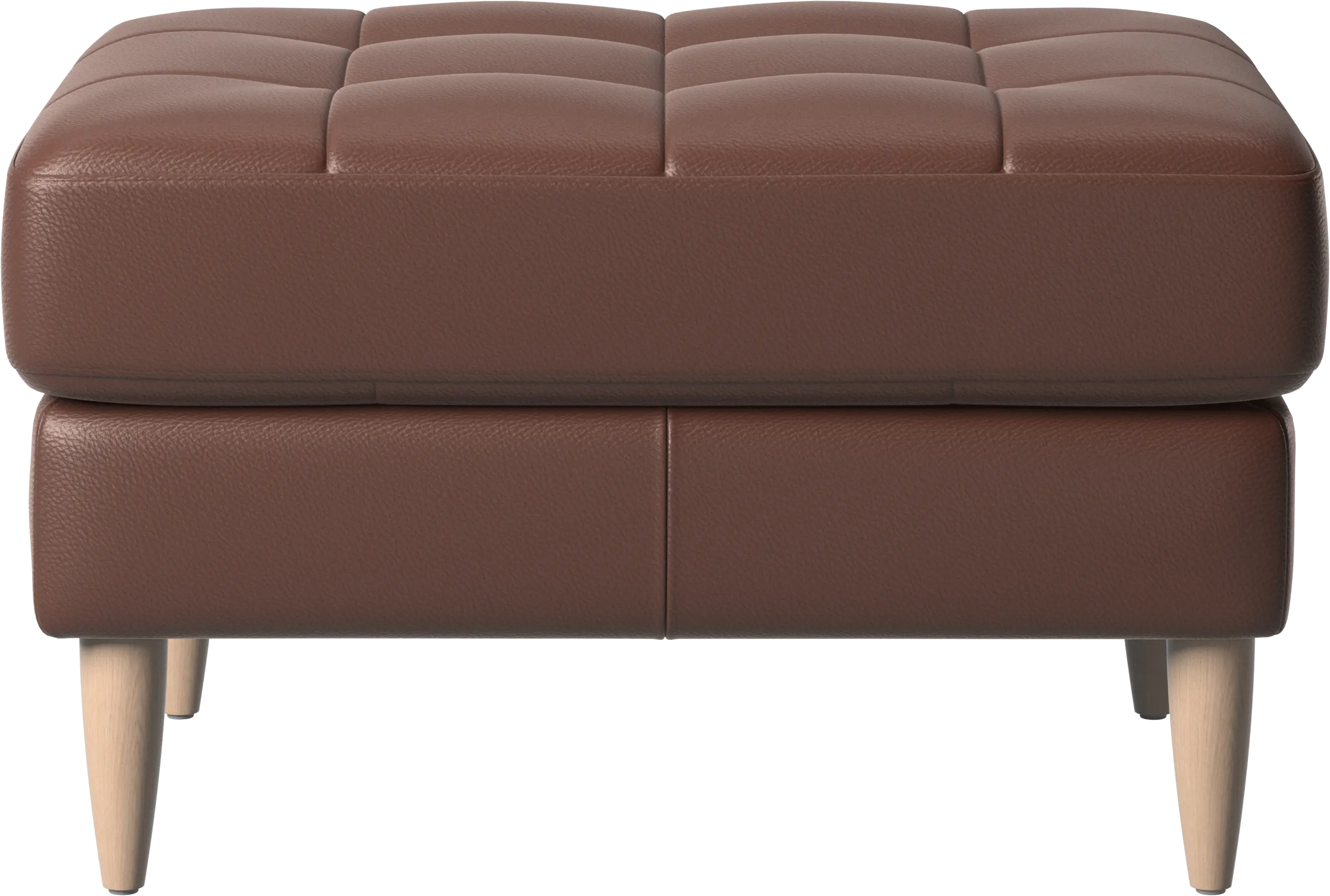Osaka ottoman, tufted seat