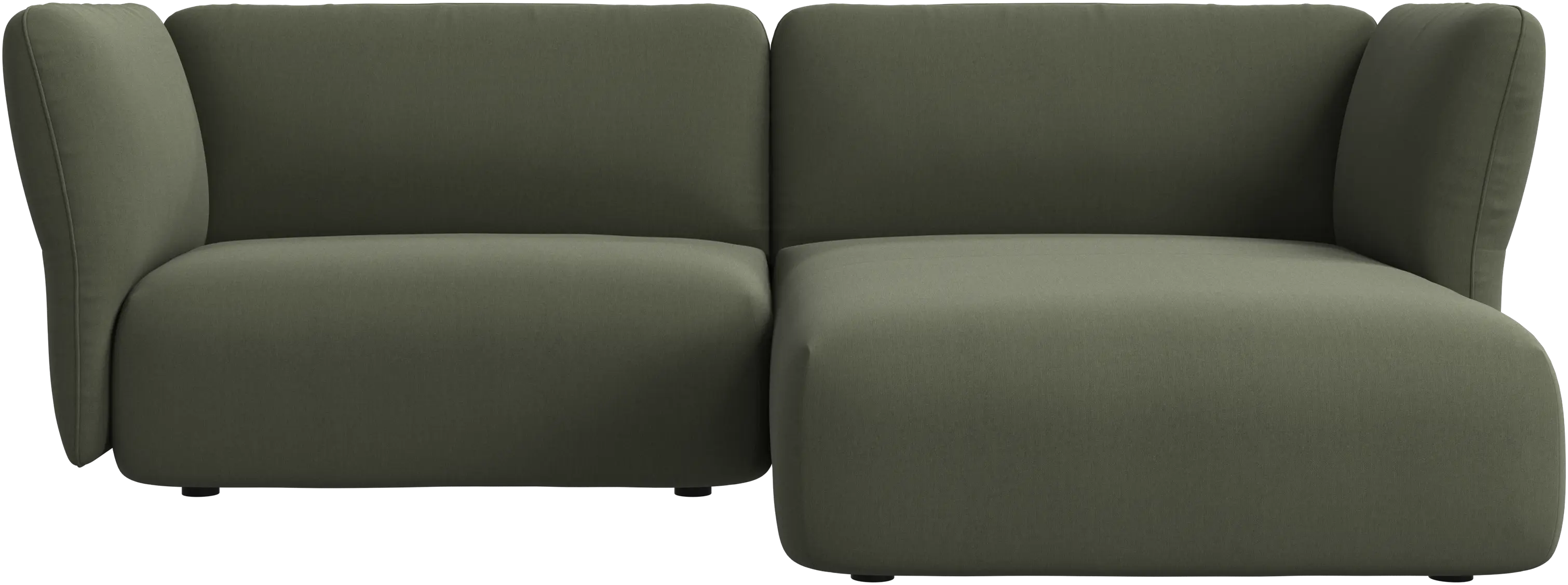Paraggi 1.5-seater with chaise longue right