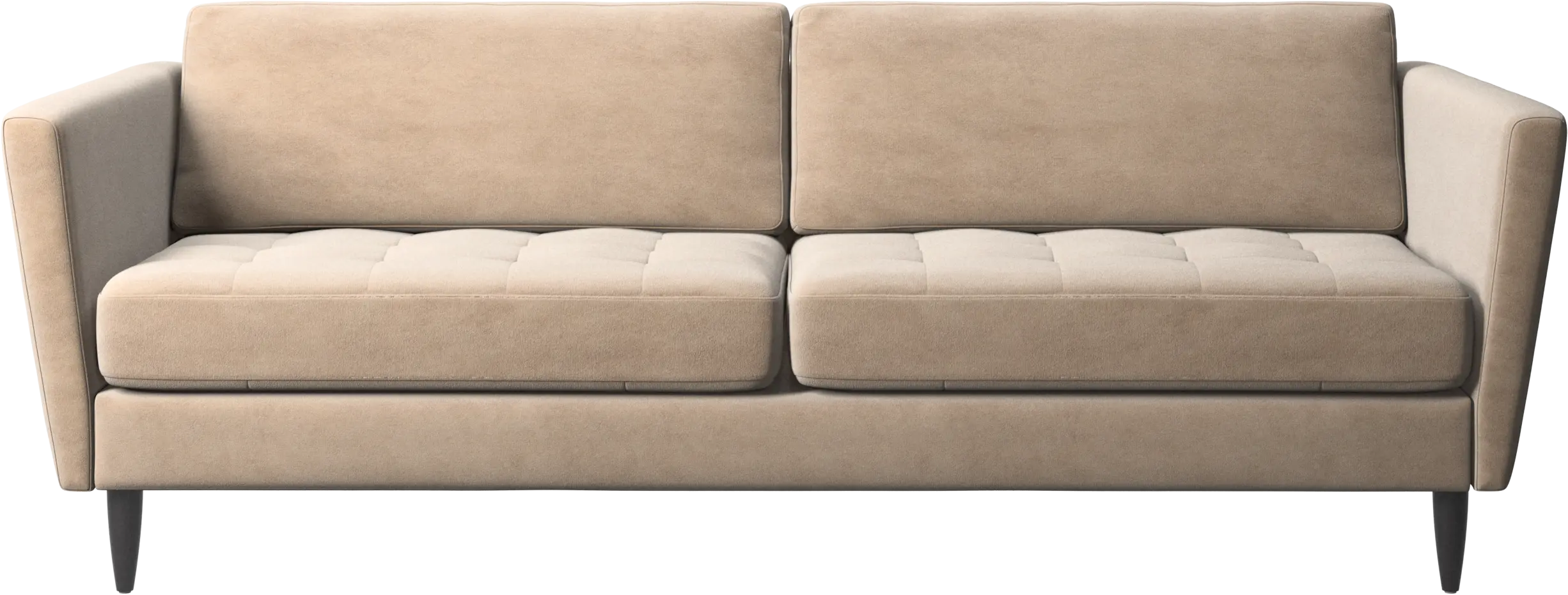 Osaka sofa, tufted seat