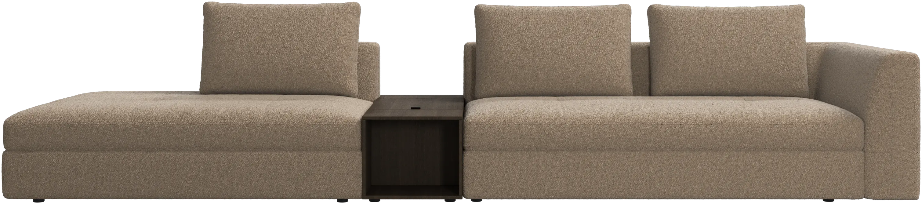 Bergamo 3 seater lounge sofa with storage