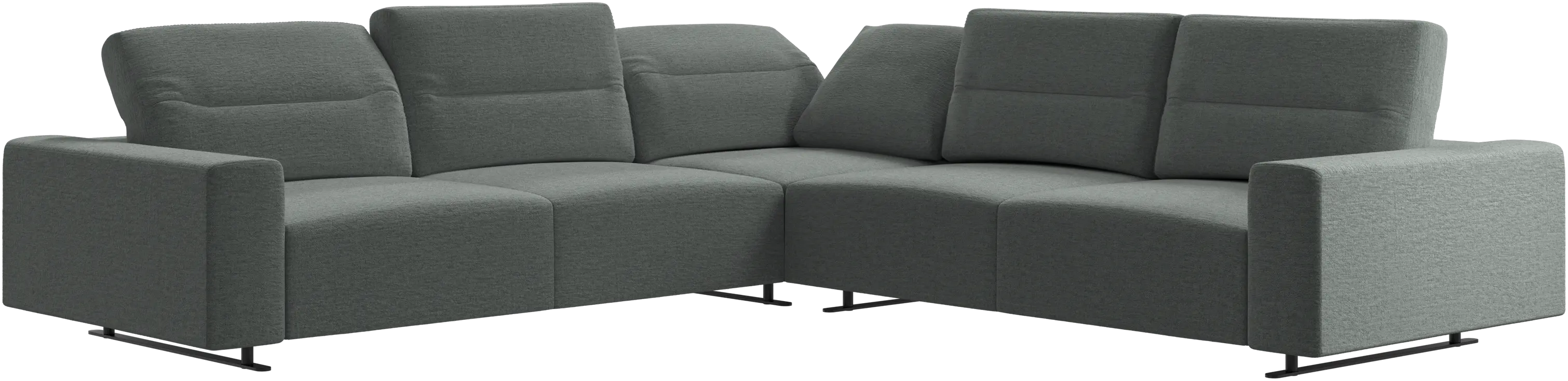 Hampton corner sofa with adjustable back