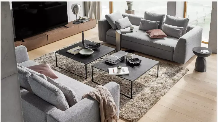 Movement rug - stone grey - 60% off