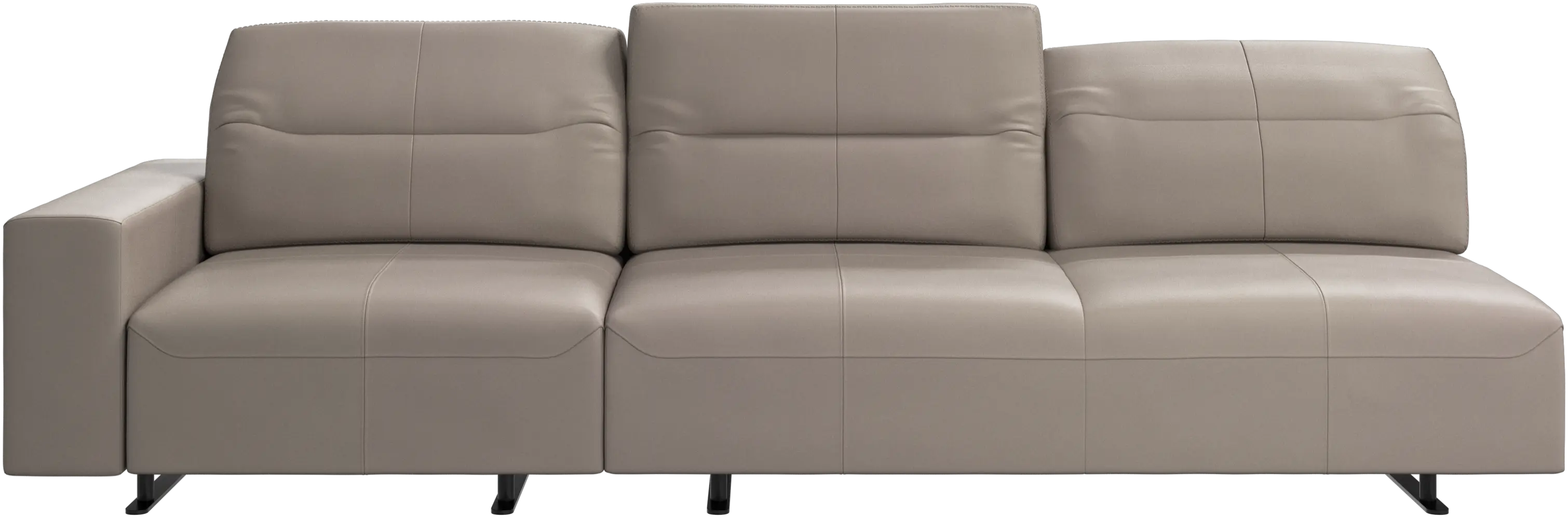 Hampton sofa with adjustable back