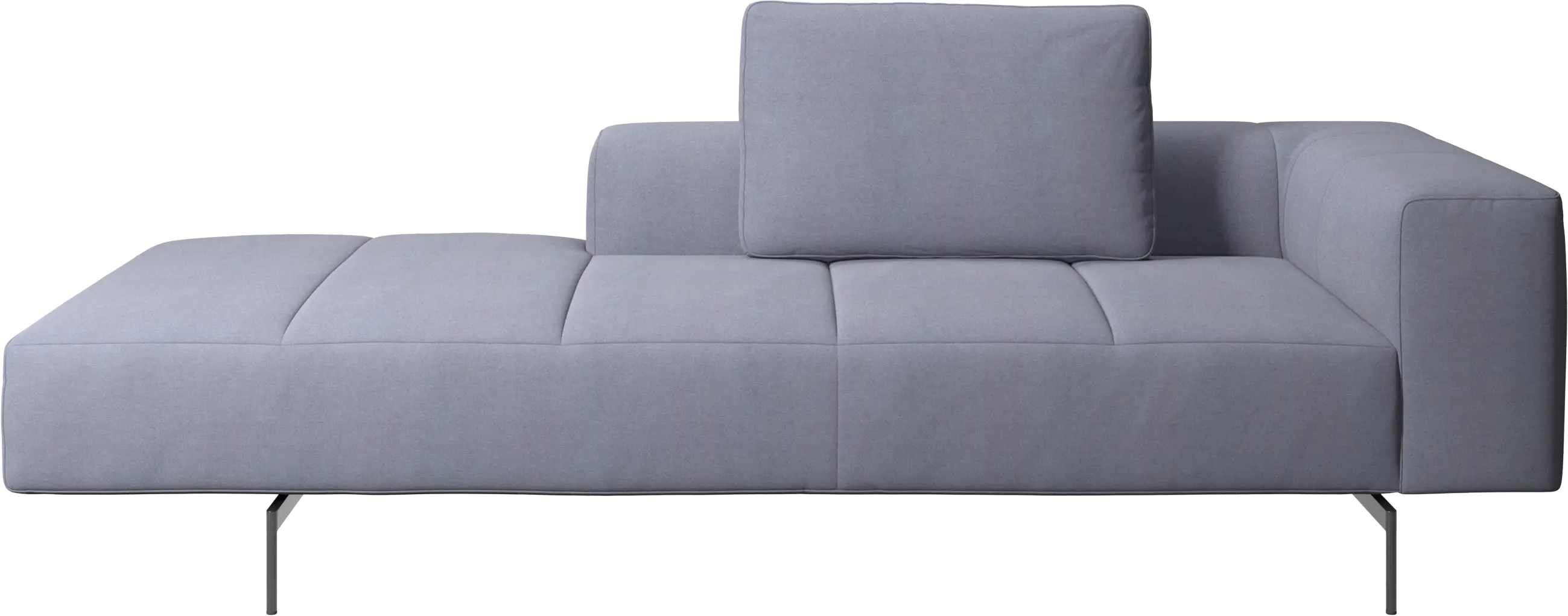 Amsterdam Iounging module for sofa, armrest right, open end left