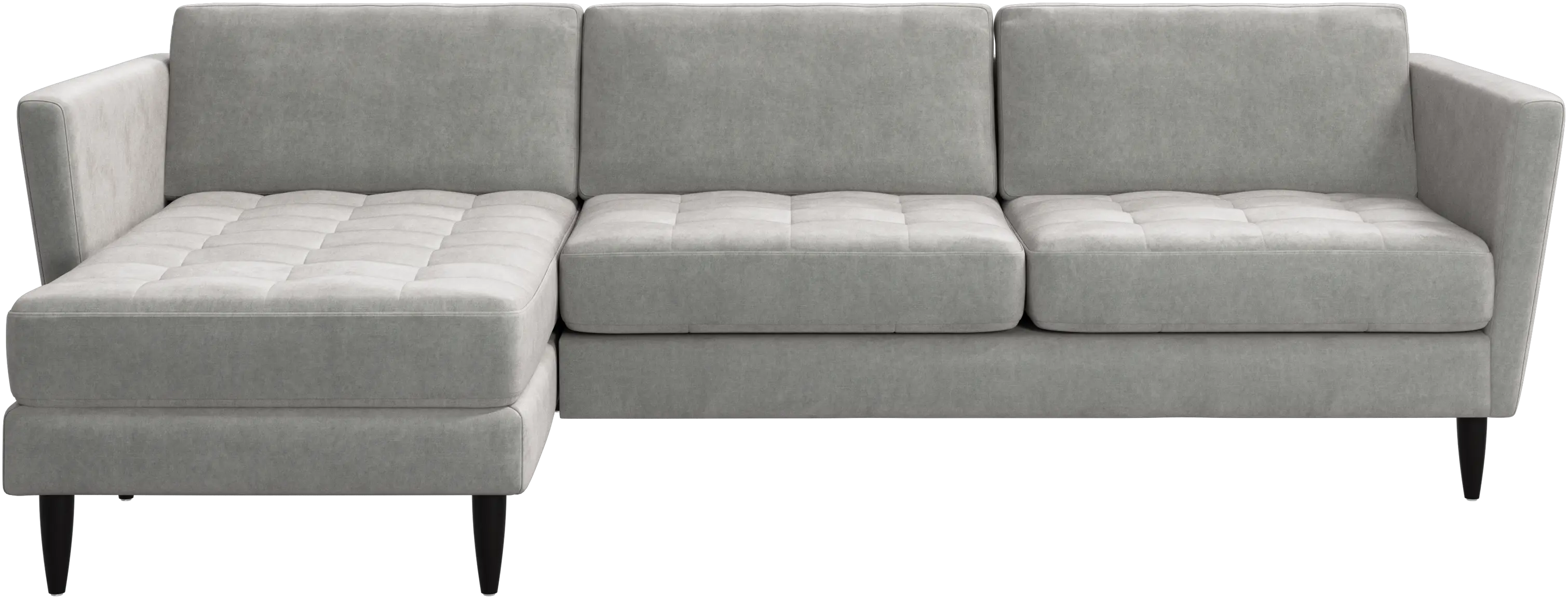 Osaka sofa with resting unit, tufted seat