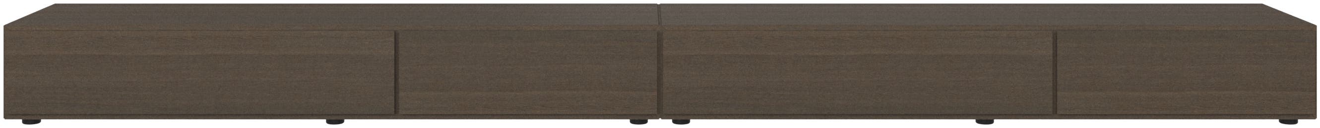 Lugano base cabinet with drawers and drop-down doors