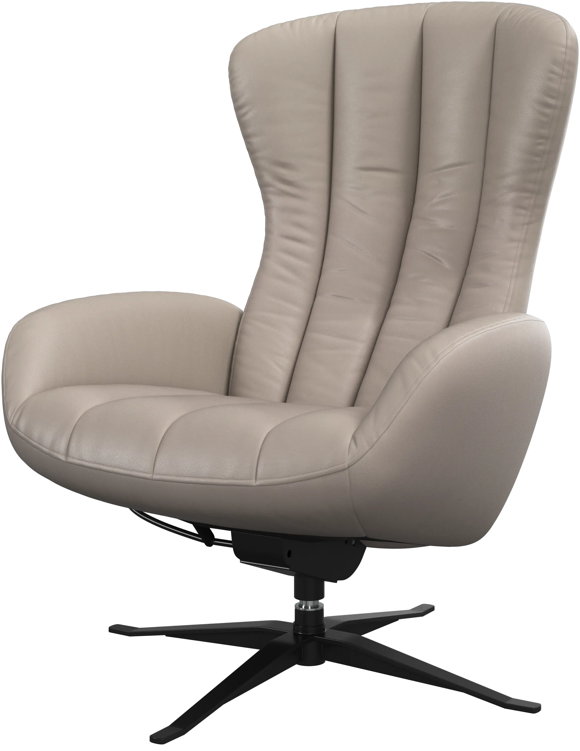 Tilburg recliner with swivel function and adjustable headrest