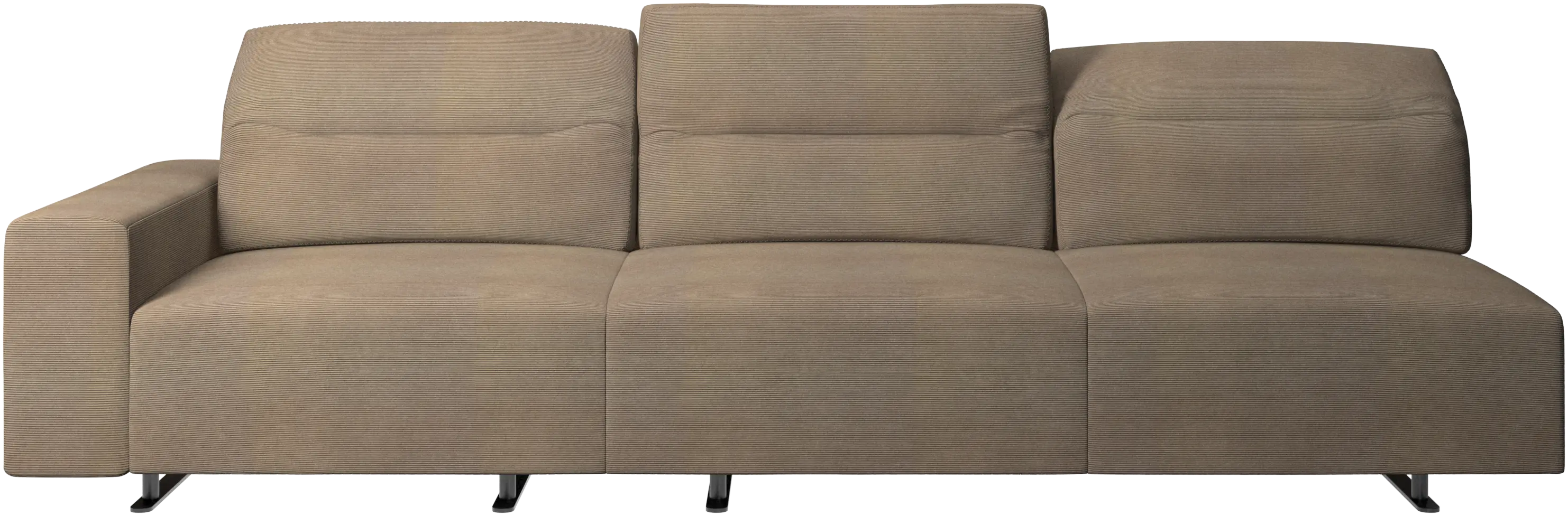 Hampton sofa with adjustable back