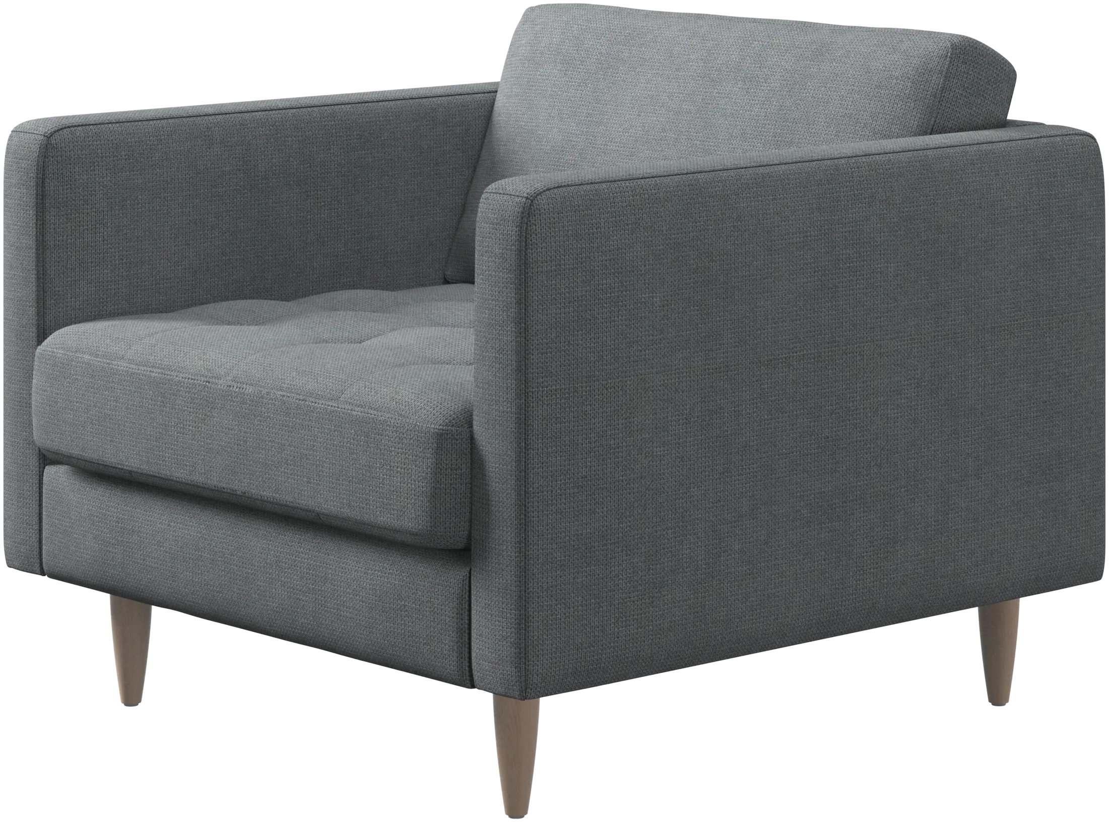 Osaka chair, tufted seat