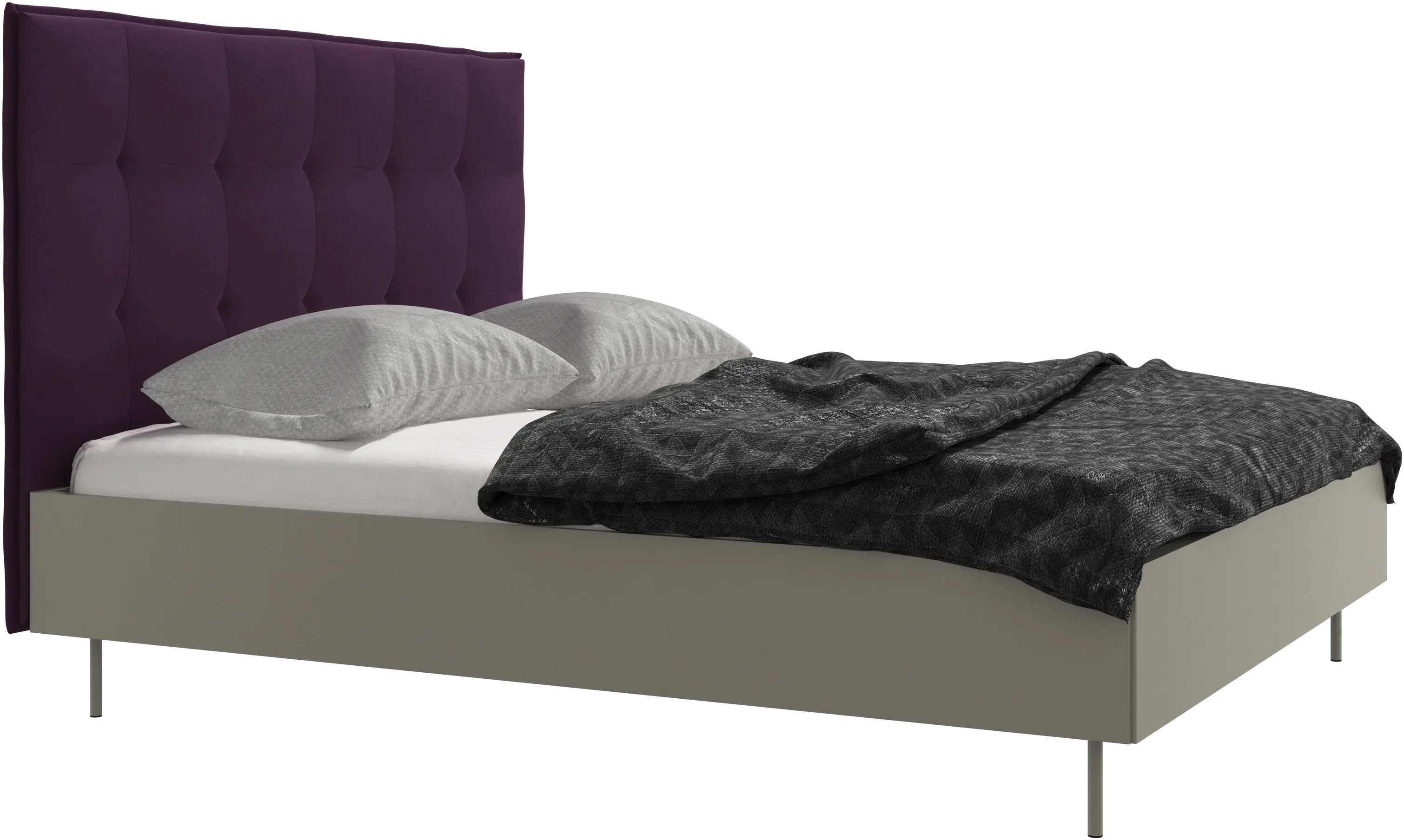 Lugano bed, excl. mattress