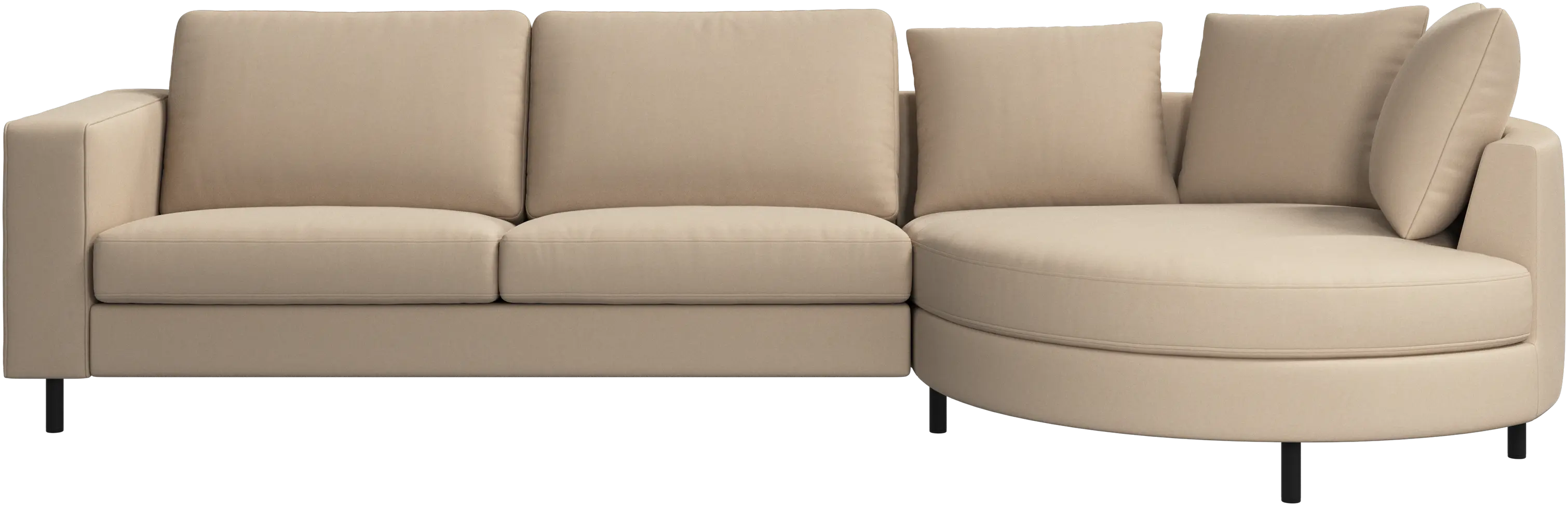 Indivi sofa with chaise longue right