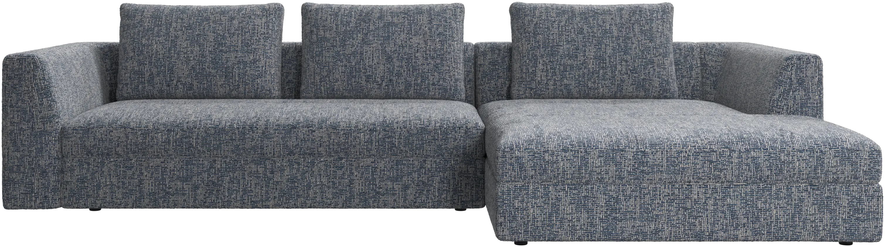 Bergamo sofa with resting unit