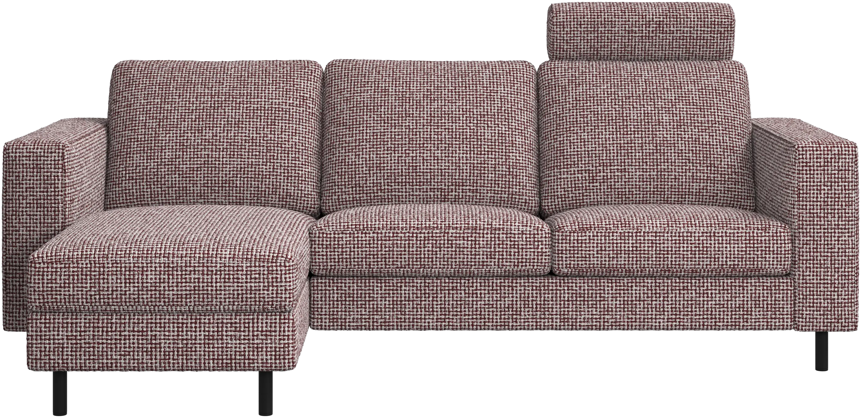 Indivi sofa with chaise longue left