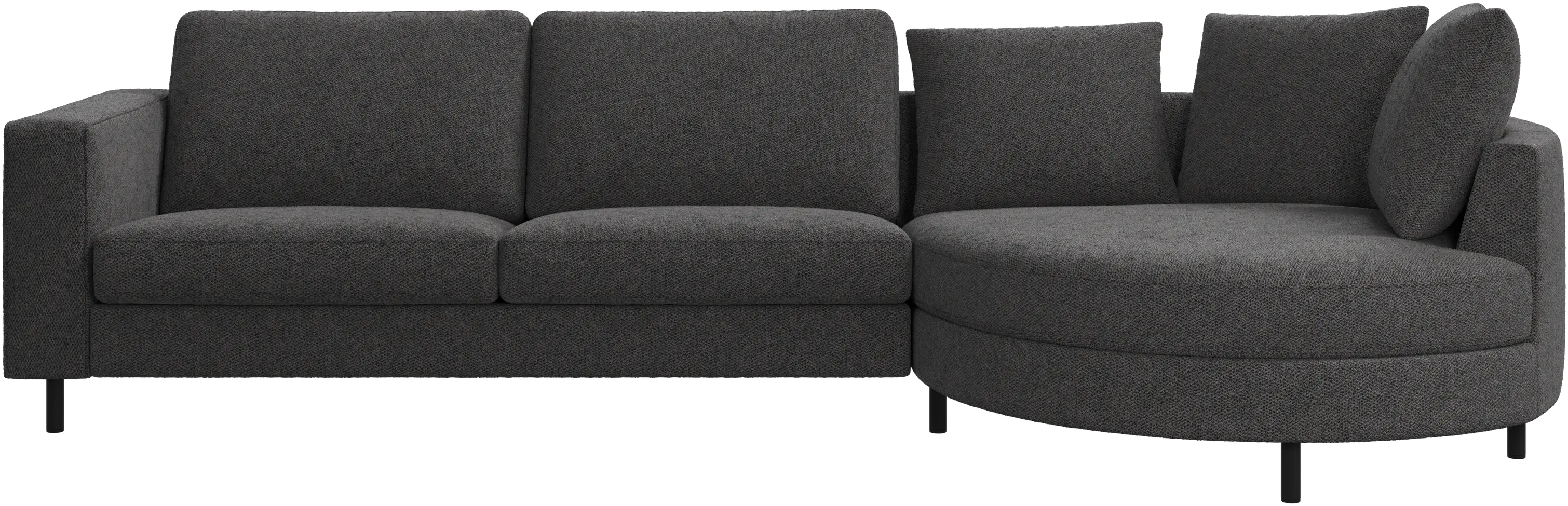 Sofá Indivi con módulo chaise-longue a la derecha