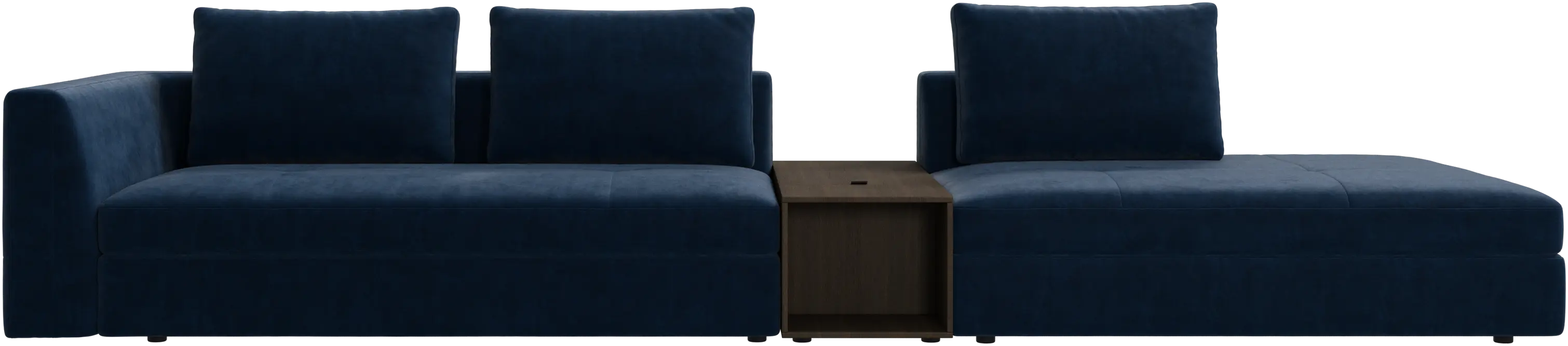 Bergamo 3 seater lounge sofa with storage