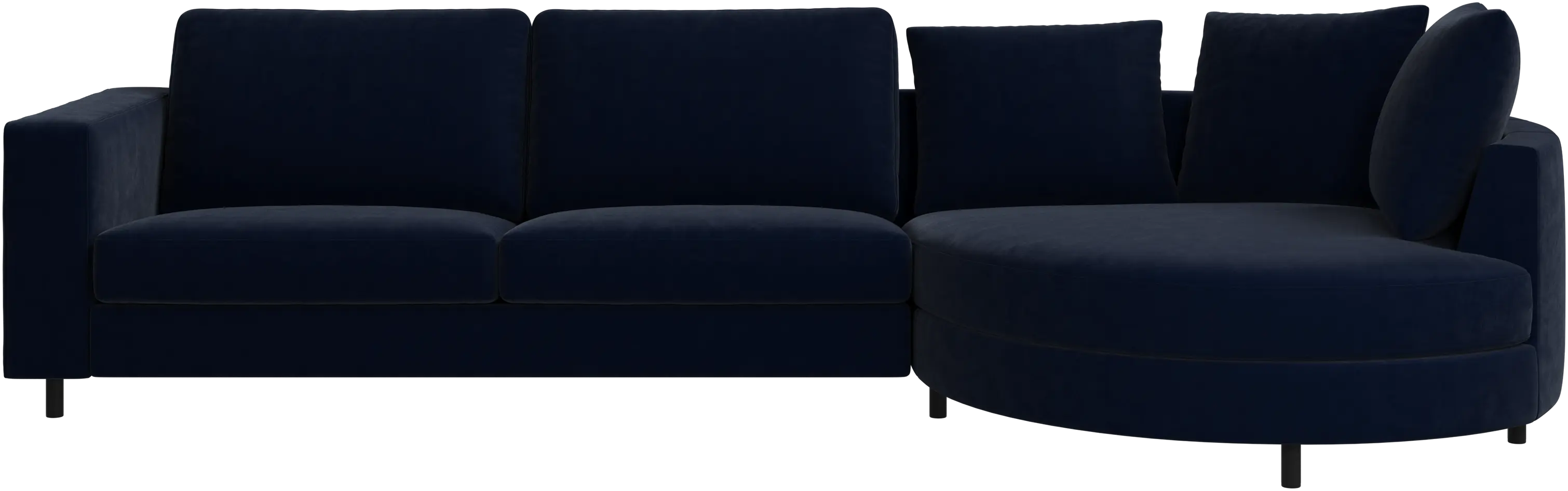 Indivi zitbank met chaise longue rechts