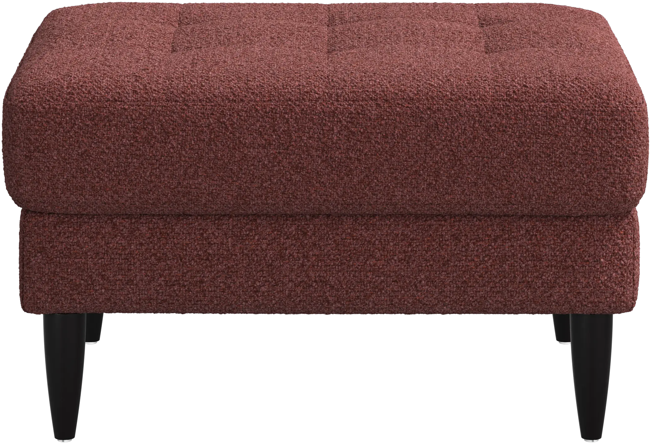 Osaka footstool, tufted seat