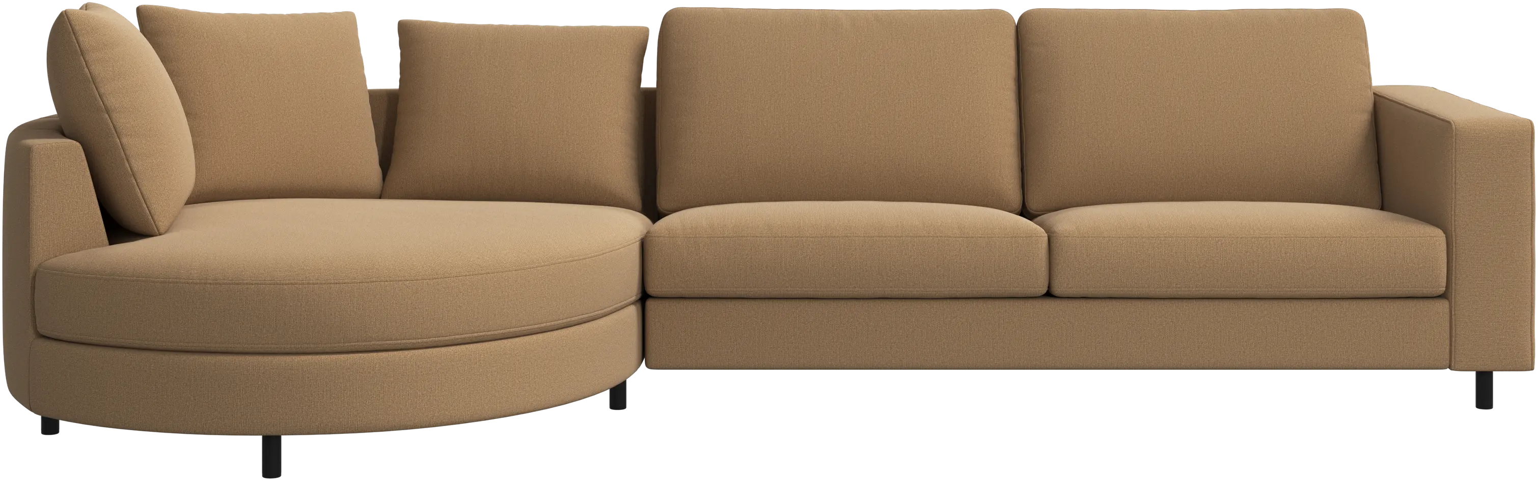 Indivi sofa with chaise longue left