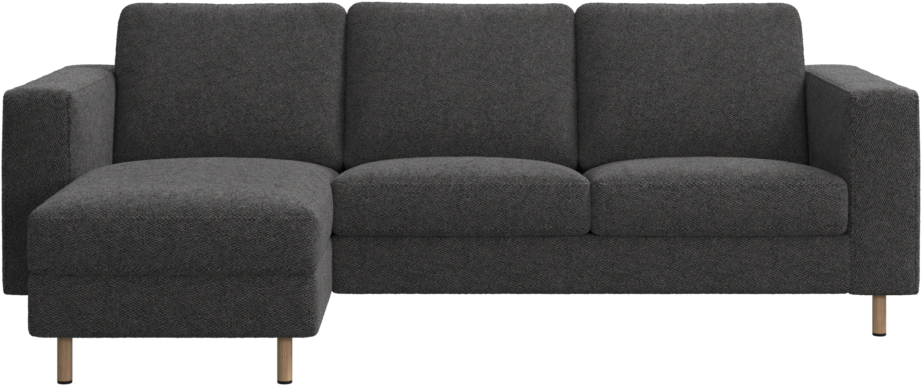 Indivi sofa with chaise longue left