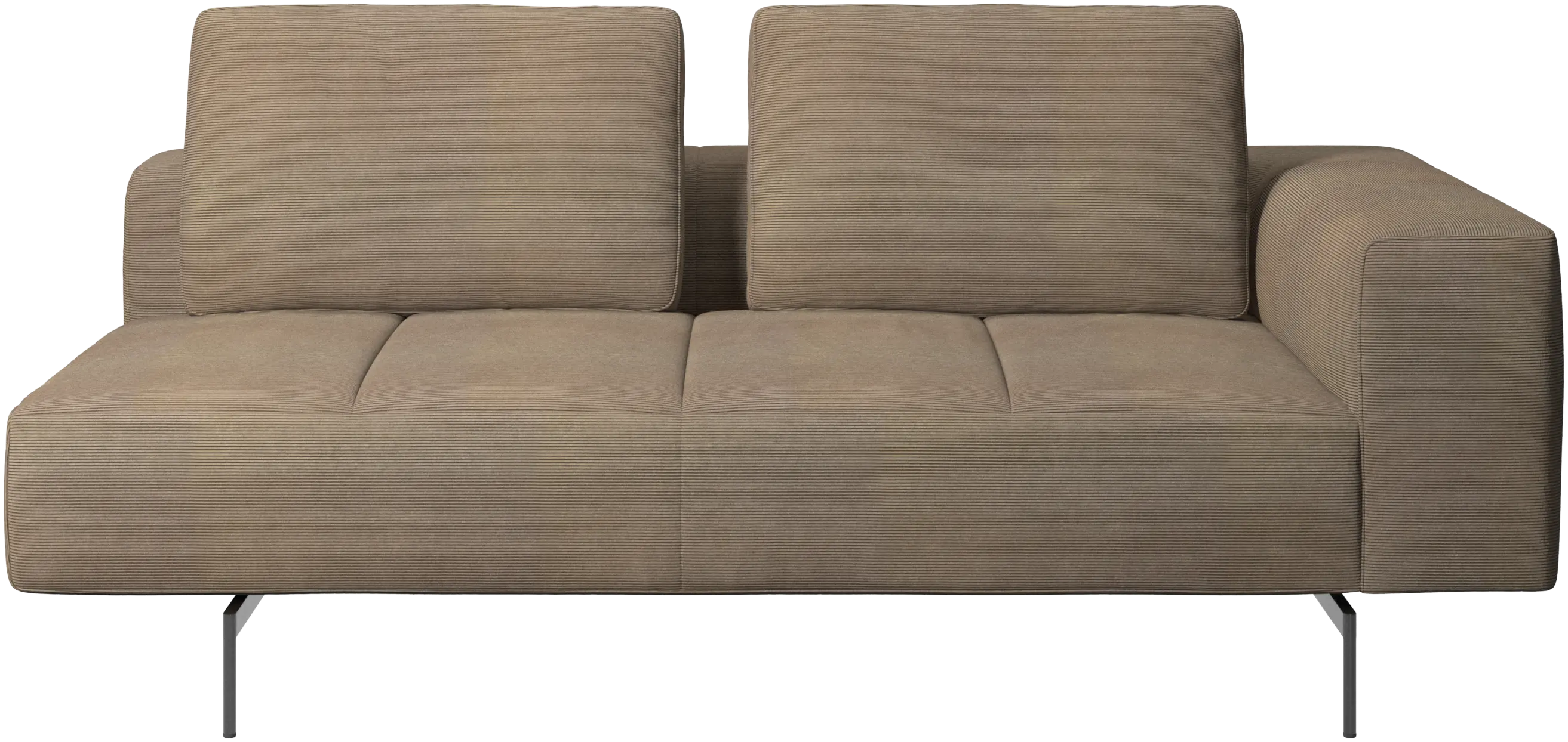 Amsterdam 2.5 seating module, armrest right sofa