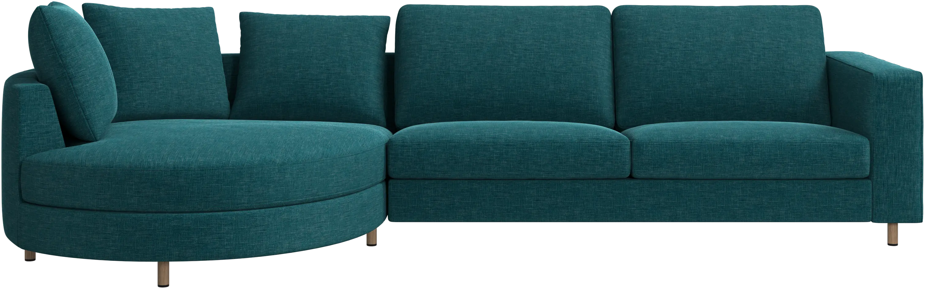 Indivi sofa with chaise longue left
