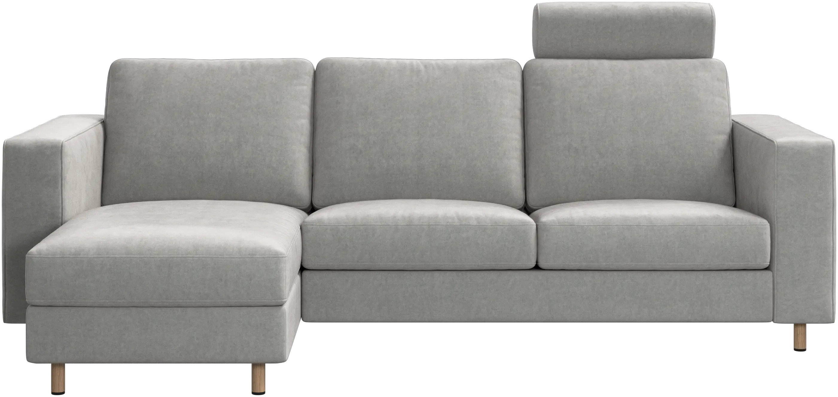 Indivi sofa with chaise longue left