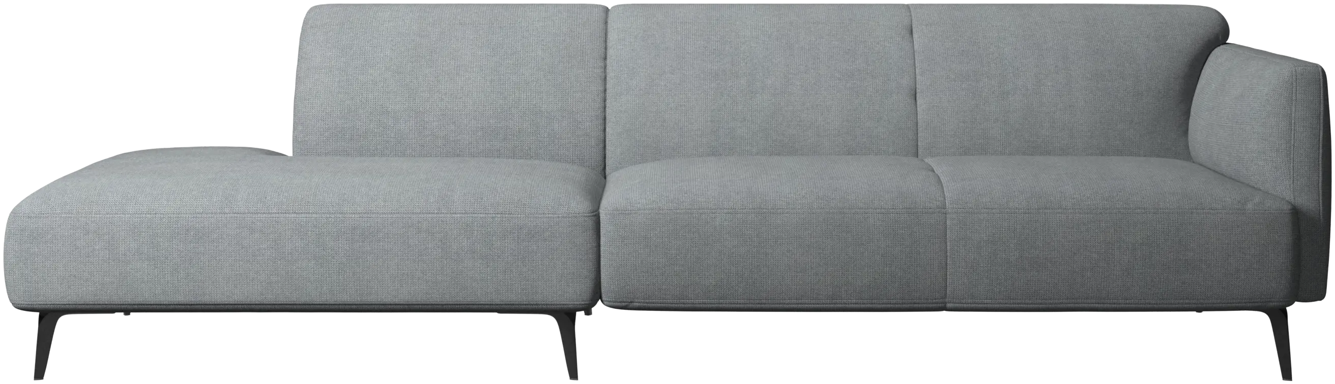 Modena sofa with lounging unit