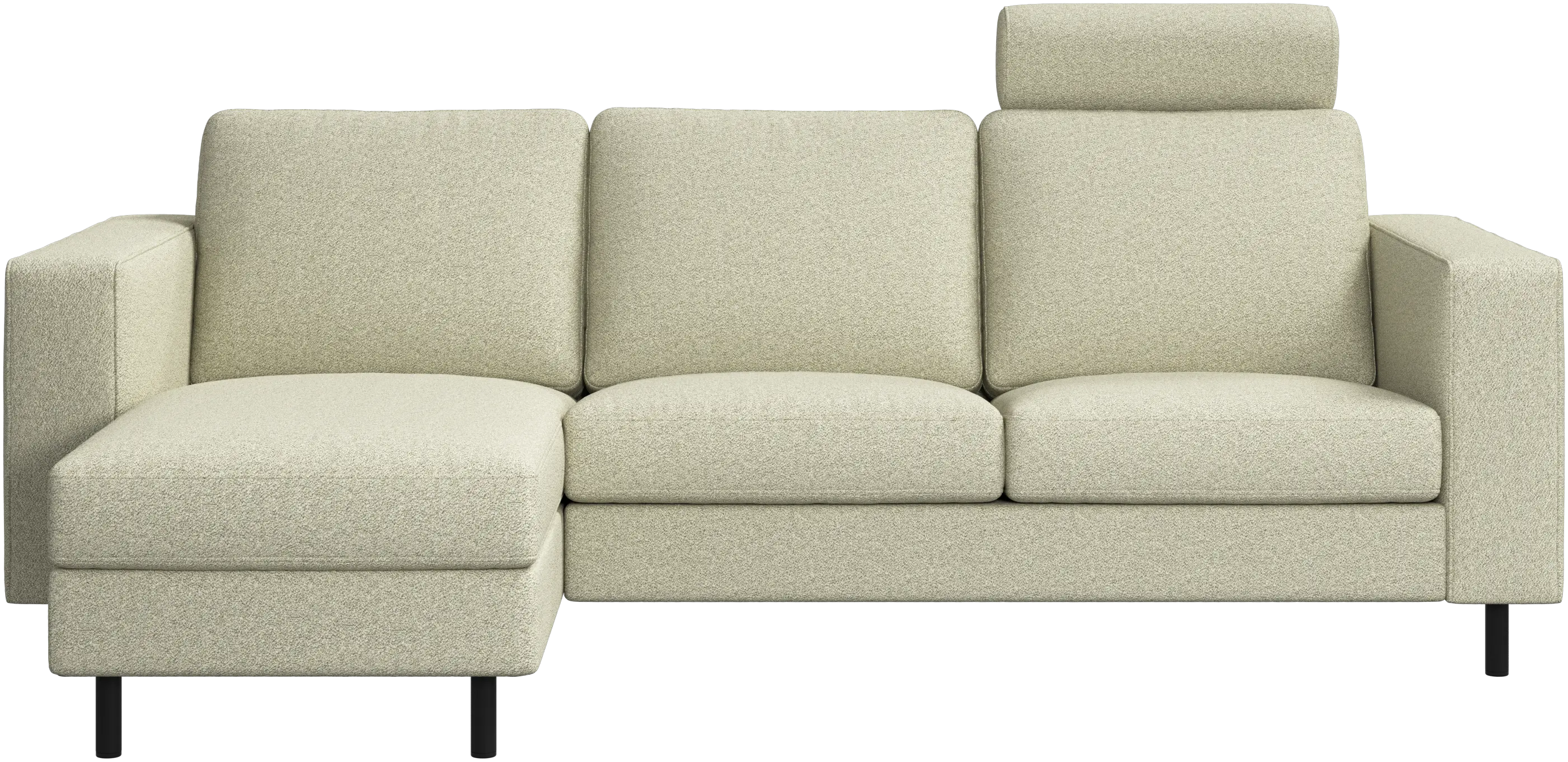 Indivi sofa with chaise longue left