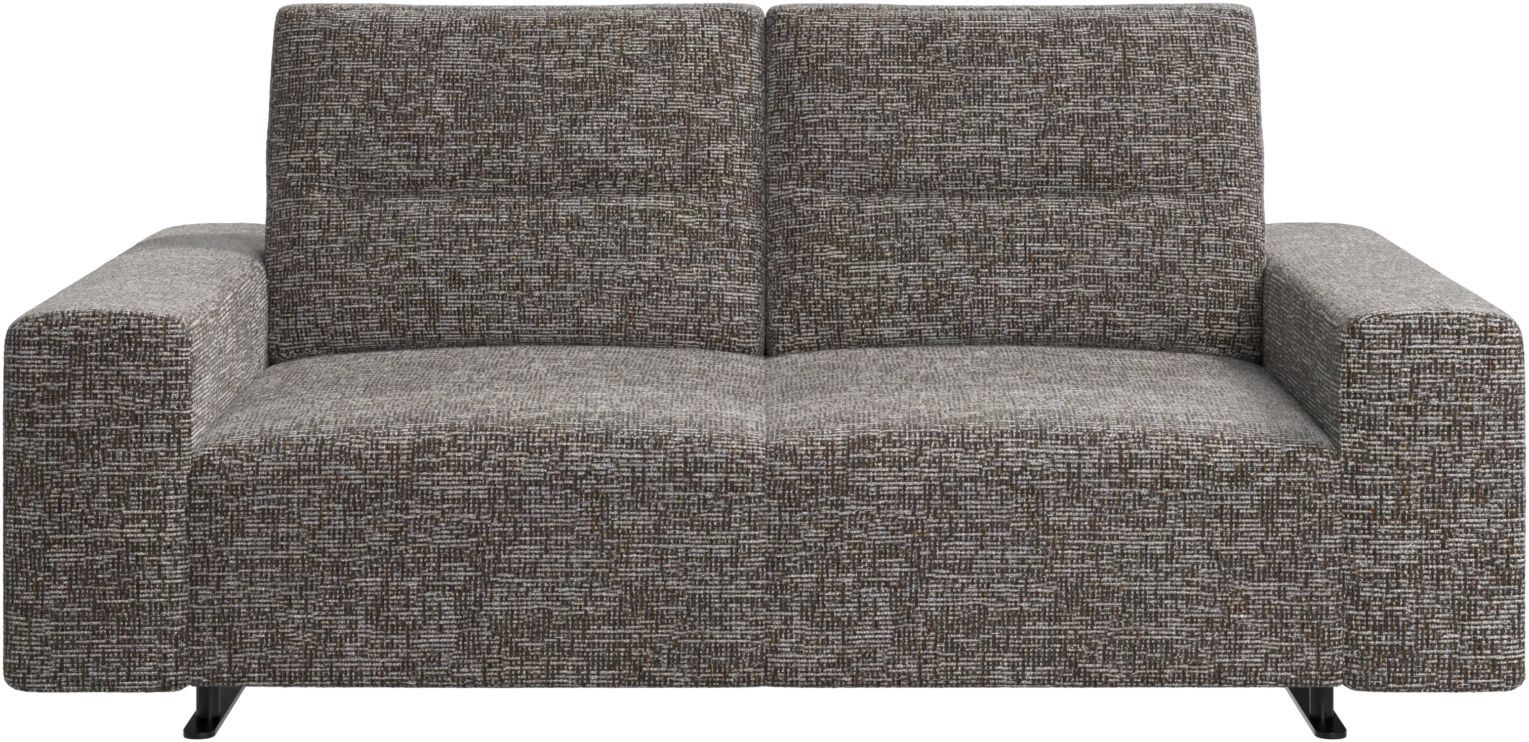 Hampton sofa with adjustable back and storage on the left side