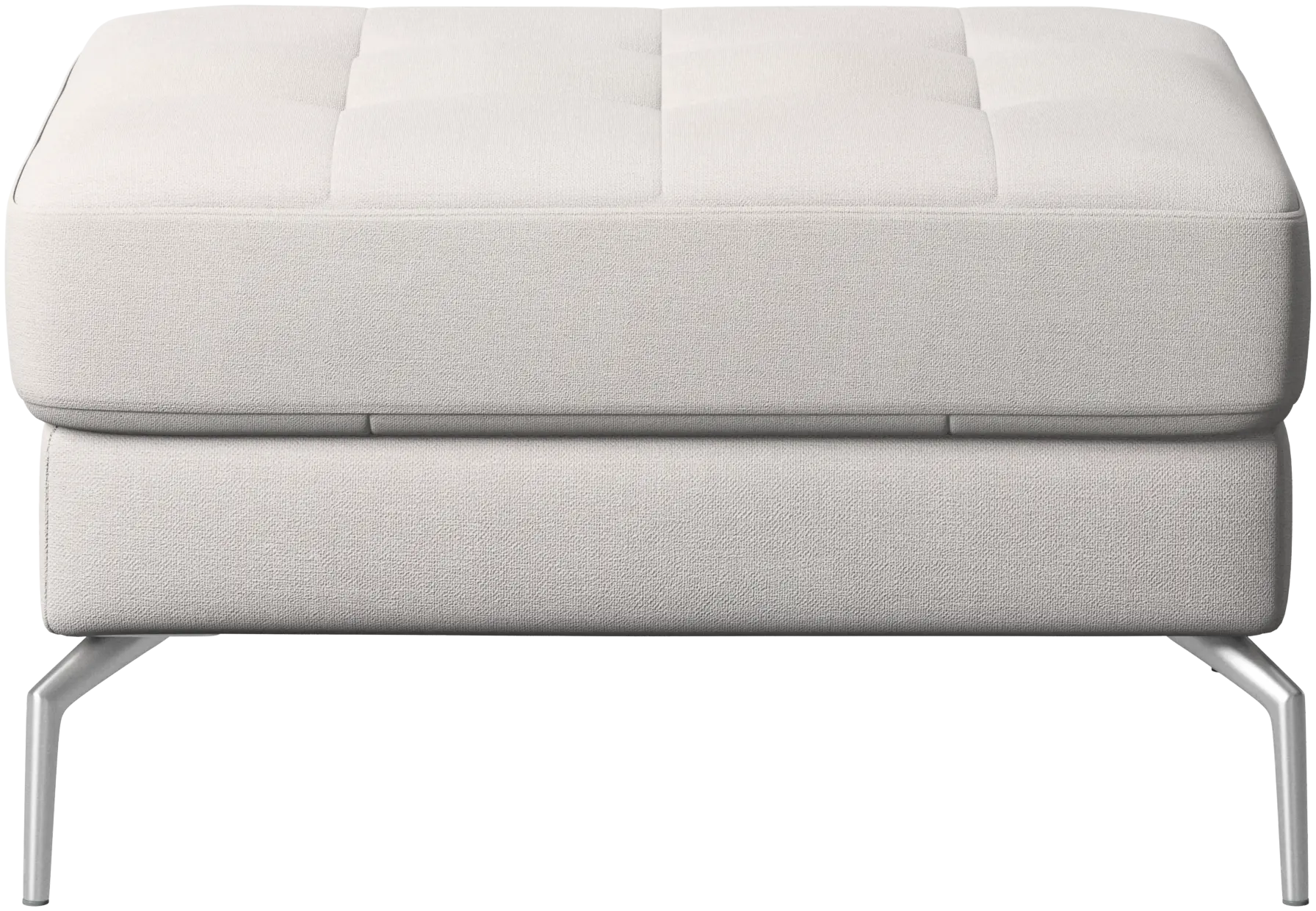Osaka footstool, tufted seat