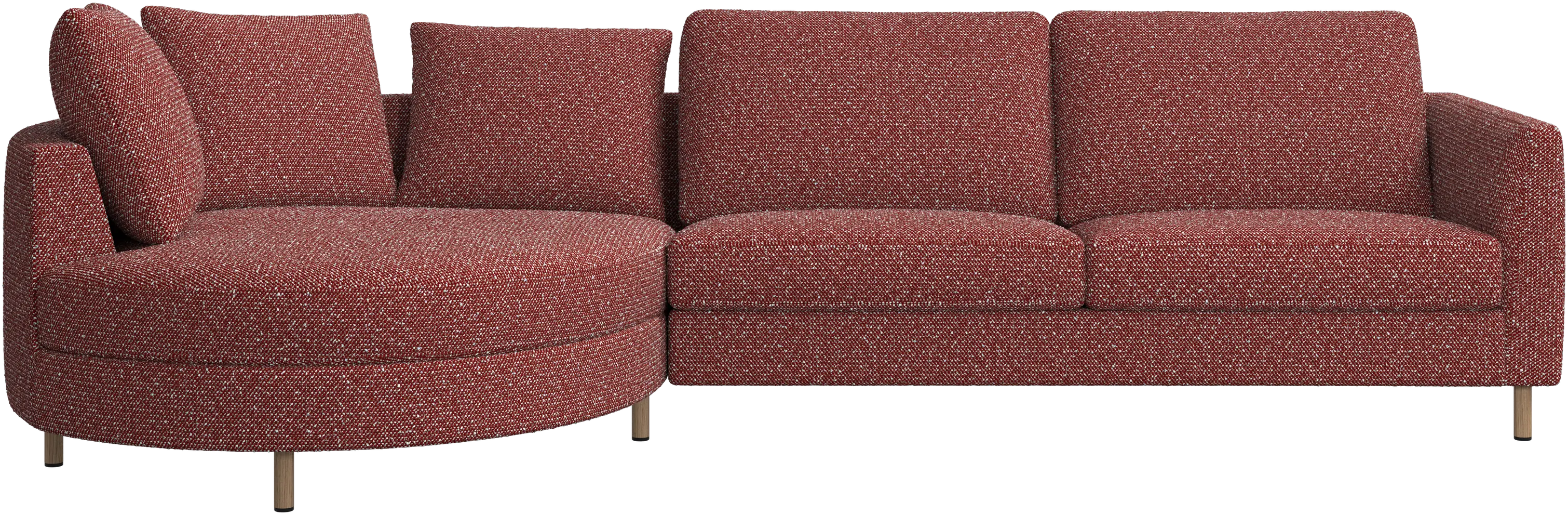 Sofá Indivi con módulo chaise-longue a la izquierda