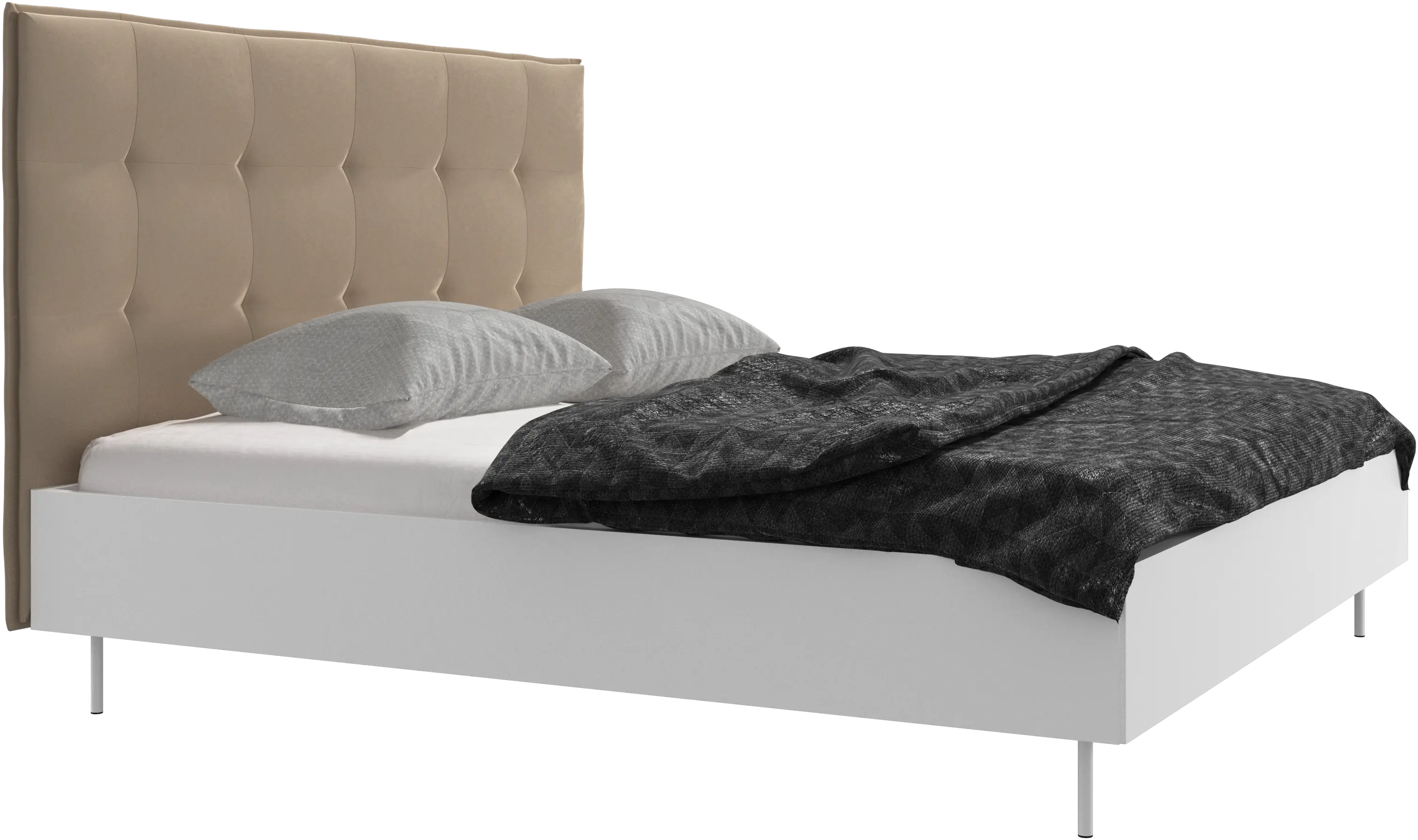 Lugano bed, excl. mattress