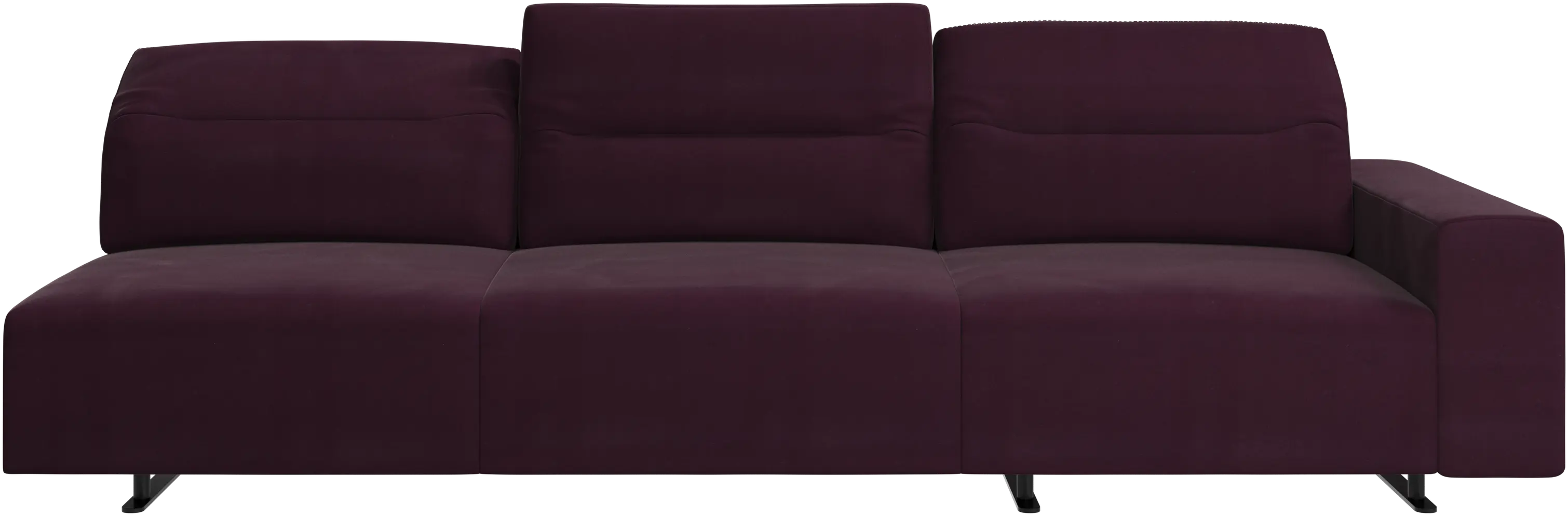 Hampton Sofa mit verstellbarer Rückenlehne und Stauraum auf der rechten Seite