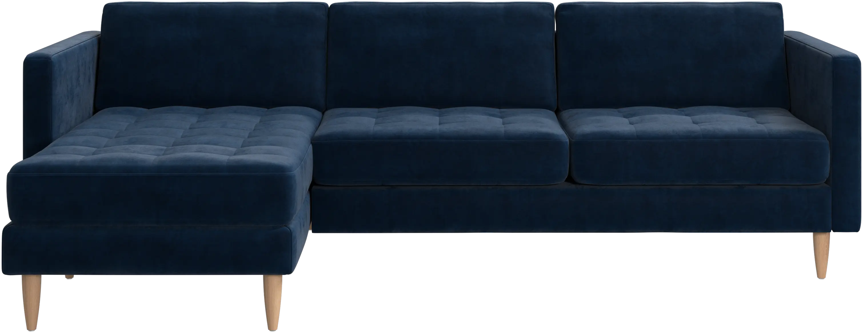 Osaka Sofa mit Ruhemodul, getuftete Sitzfläche