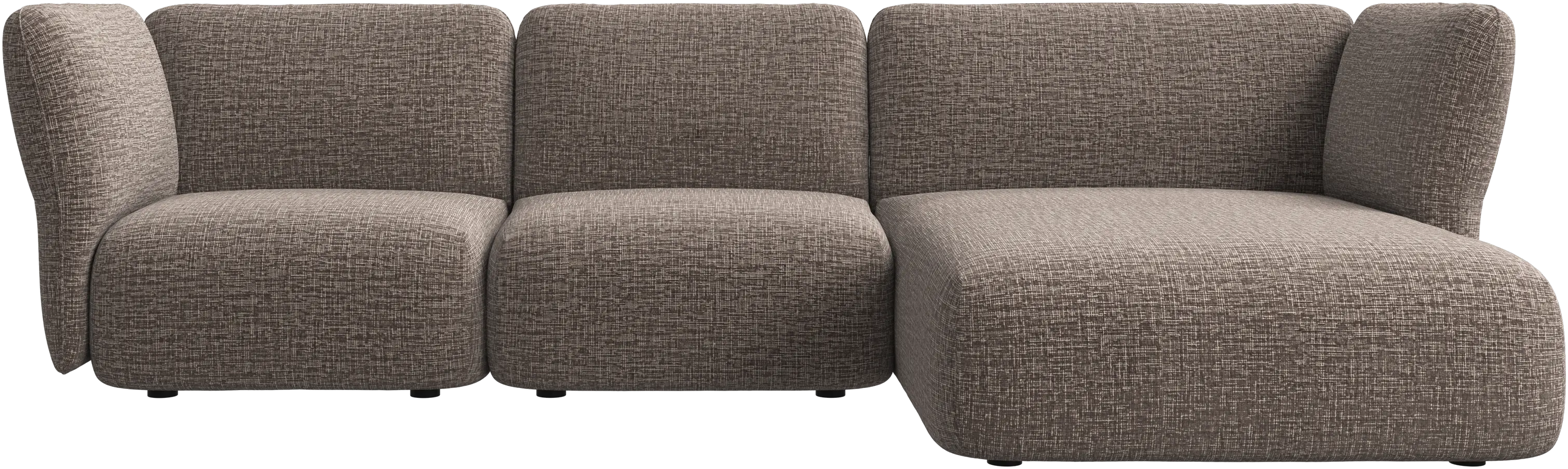 Paraggi 2-seater with chaise longue right