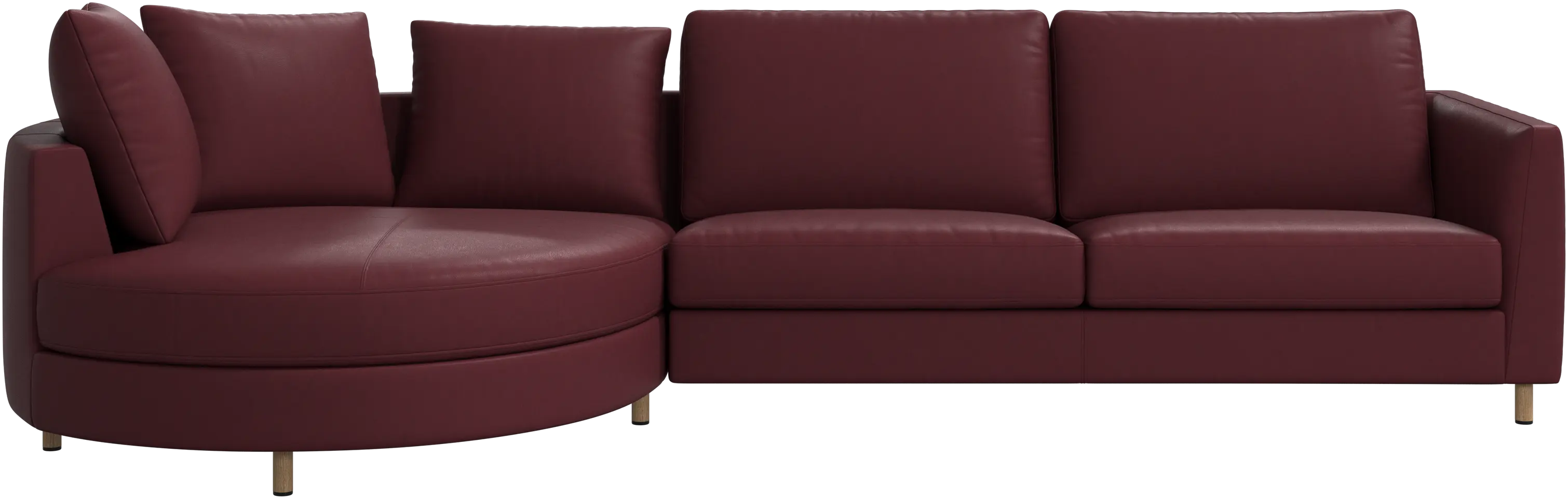 Indivi sofa with chaise longue left