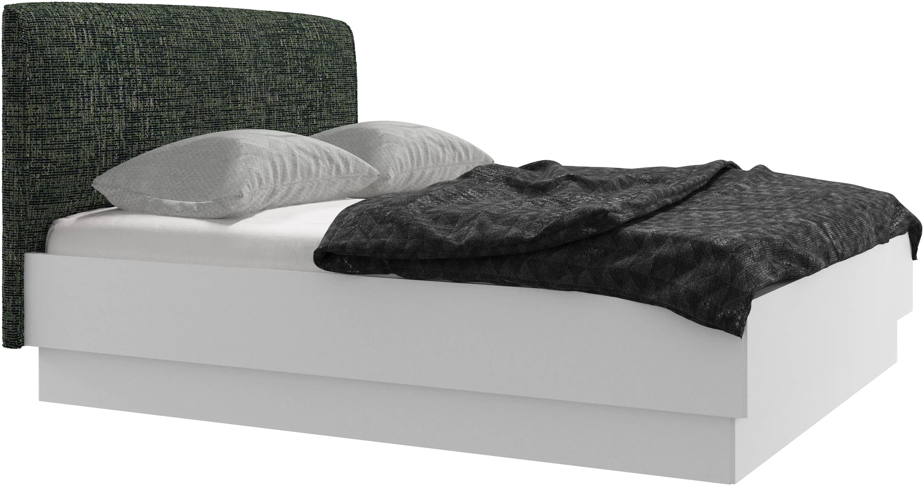 Houston, upholstered bed with storage