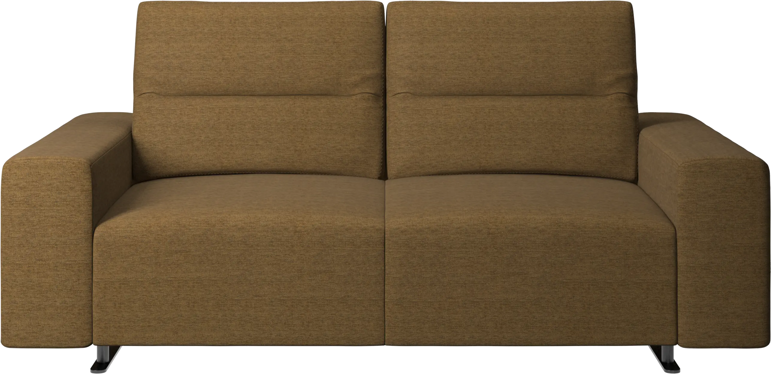 Hampton sofa with adjustable back and storage on the right side